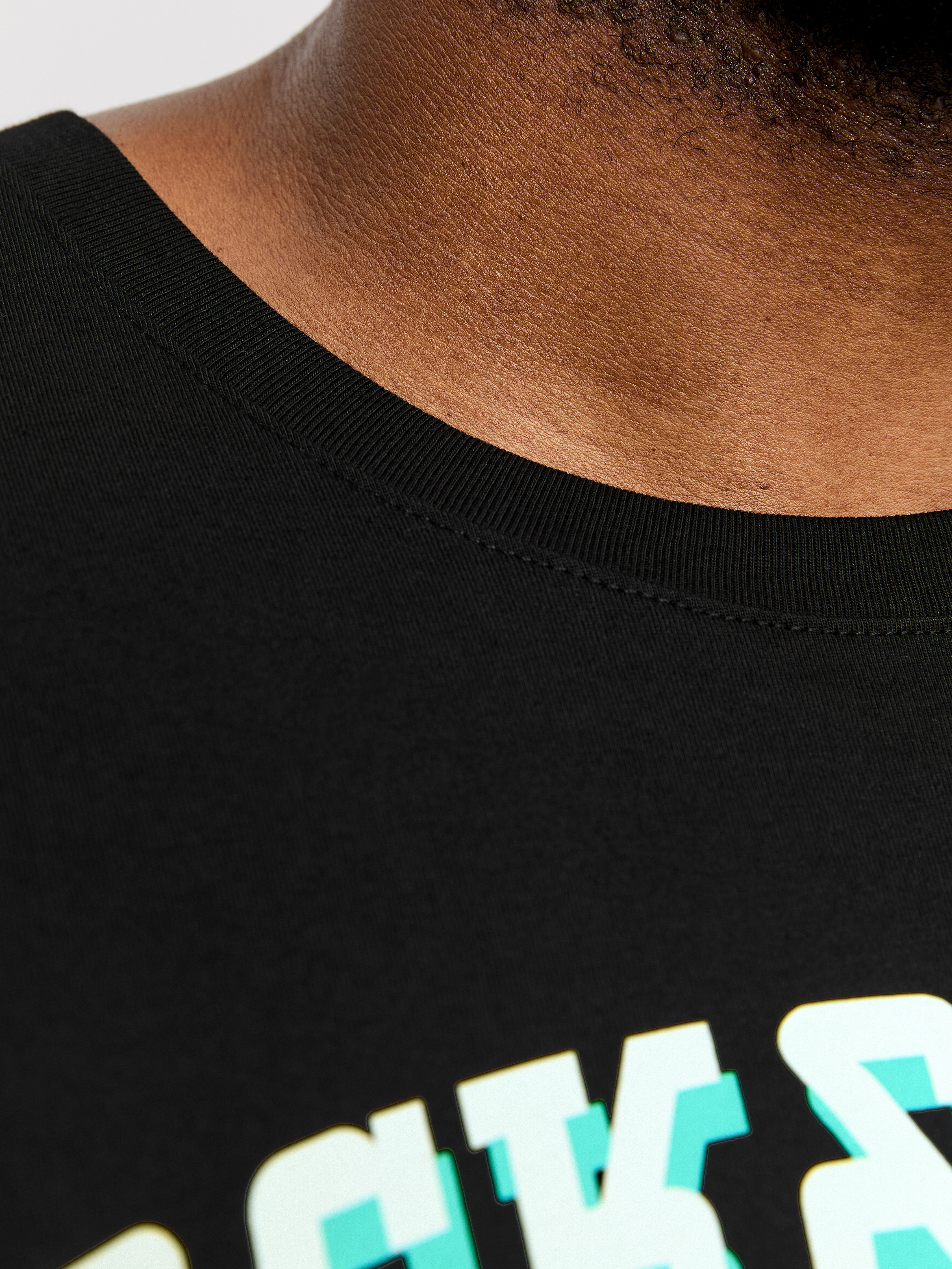 Thumbnail - Jack & Jones PlusSize T-Shirt "JJELOGO TEE SS O-NECK 2 COL AW24 S PLS", mit Frontprint