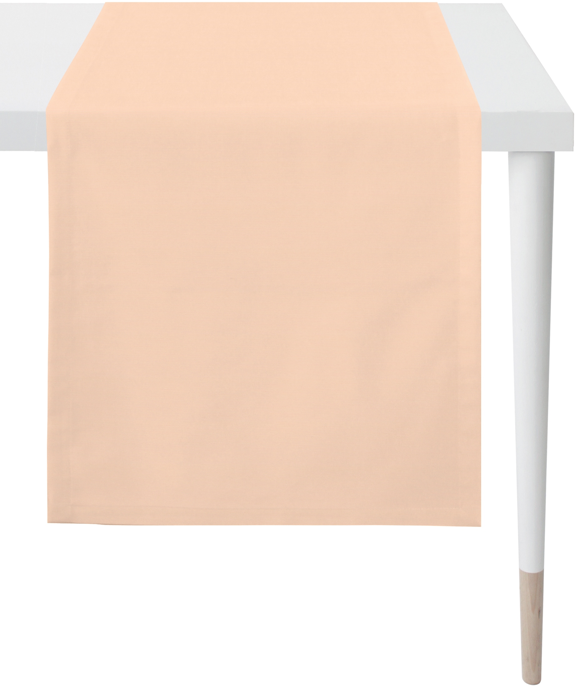 APELT Tischläufer "4362 Rips-Uni" UNI-BASIC günstig online kaufen