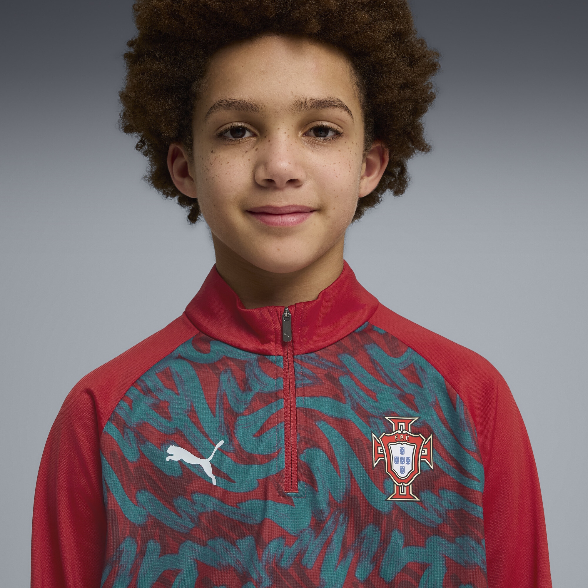 PUMA T-Shirt »Portugal Aufwärmoberteil Jugendliche«