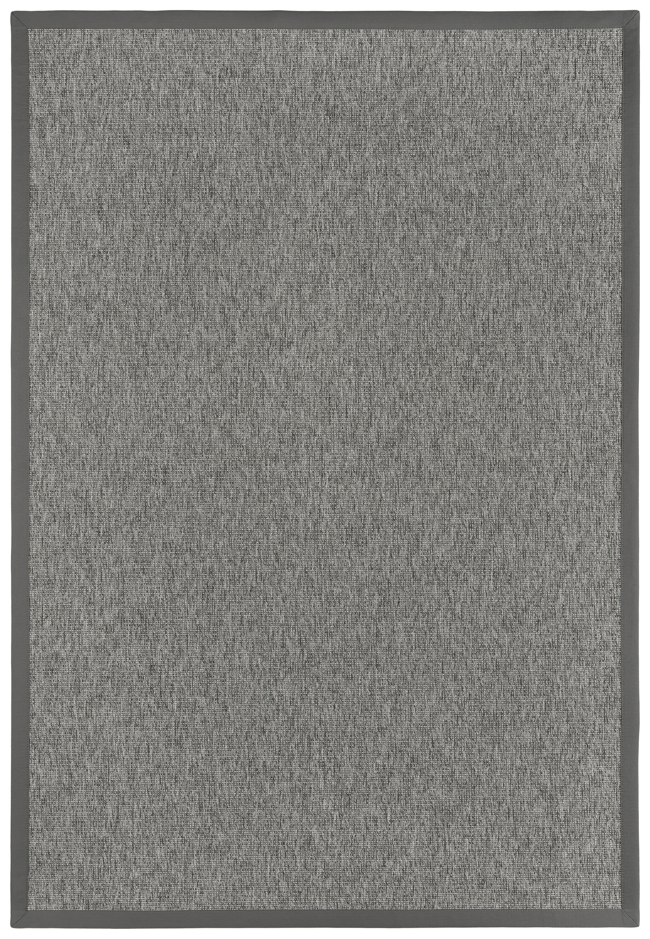 Thumbnail - Dekowe Teppich "Basic S2 Bouclé" rechteckig 10 mm Höhe meliert, Sisaloptik, mit Bordüre, In- und Outdoor geeignet