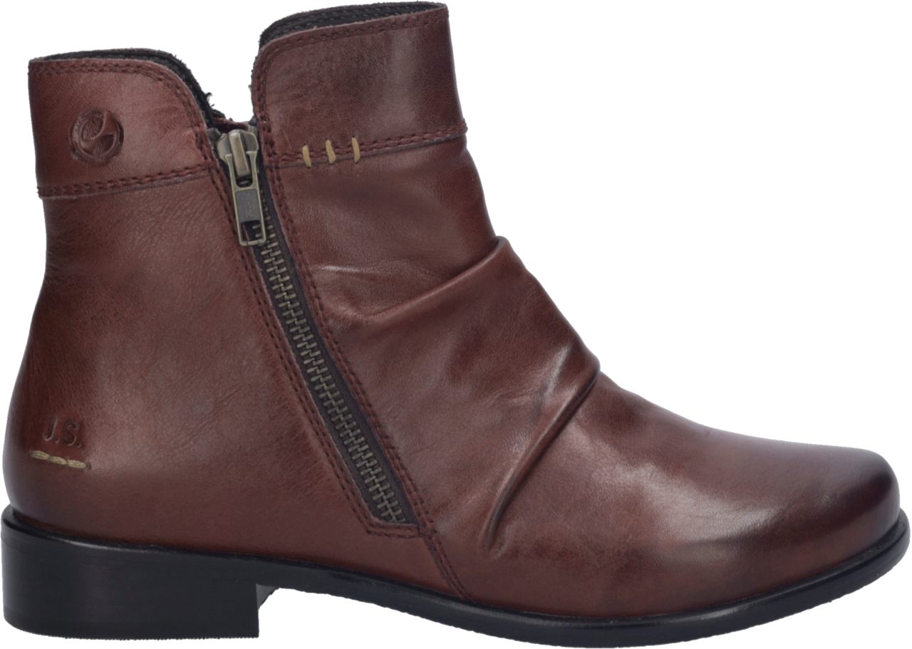 Josef Seibel Stiefelette »Catrin 12«  Blockabsatz, Ankleboots, slouchy Falten am Schaft, Weite H (sehr weit)