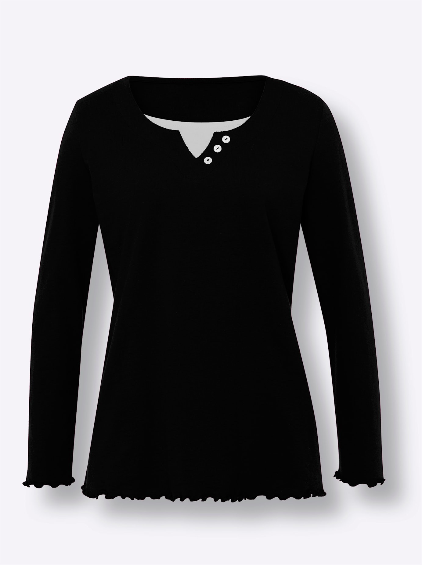 2-in-1-Shirt »Langarm-Shirt«, (1 tlg.)