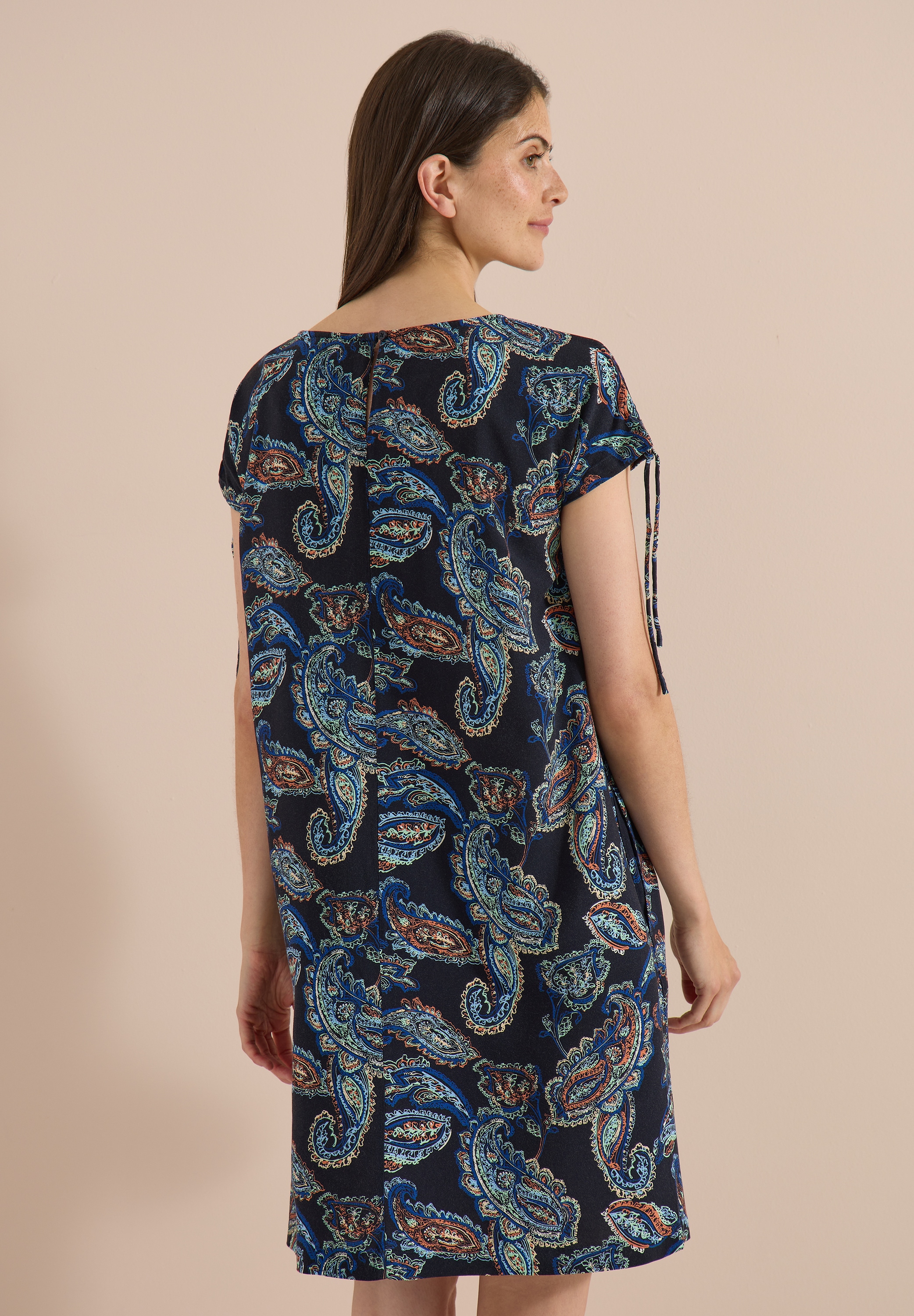 Cecil Sommerkleid Eingrifftaschen aus Viskose