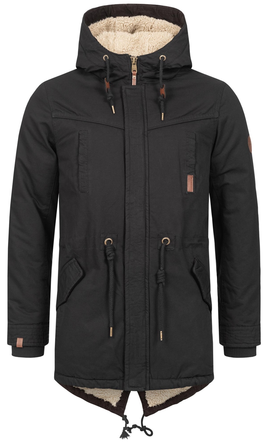 Alessandro Salvarini Winterjacke »ASMenara«, mit warmem Teddyfell