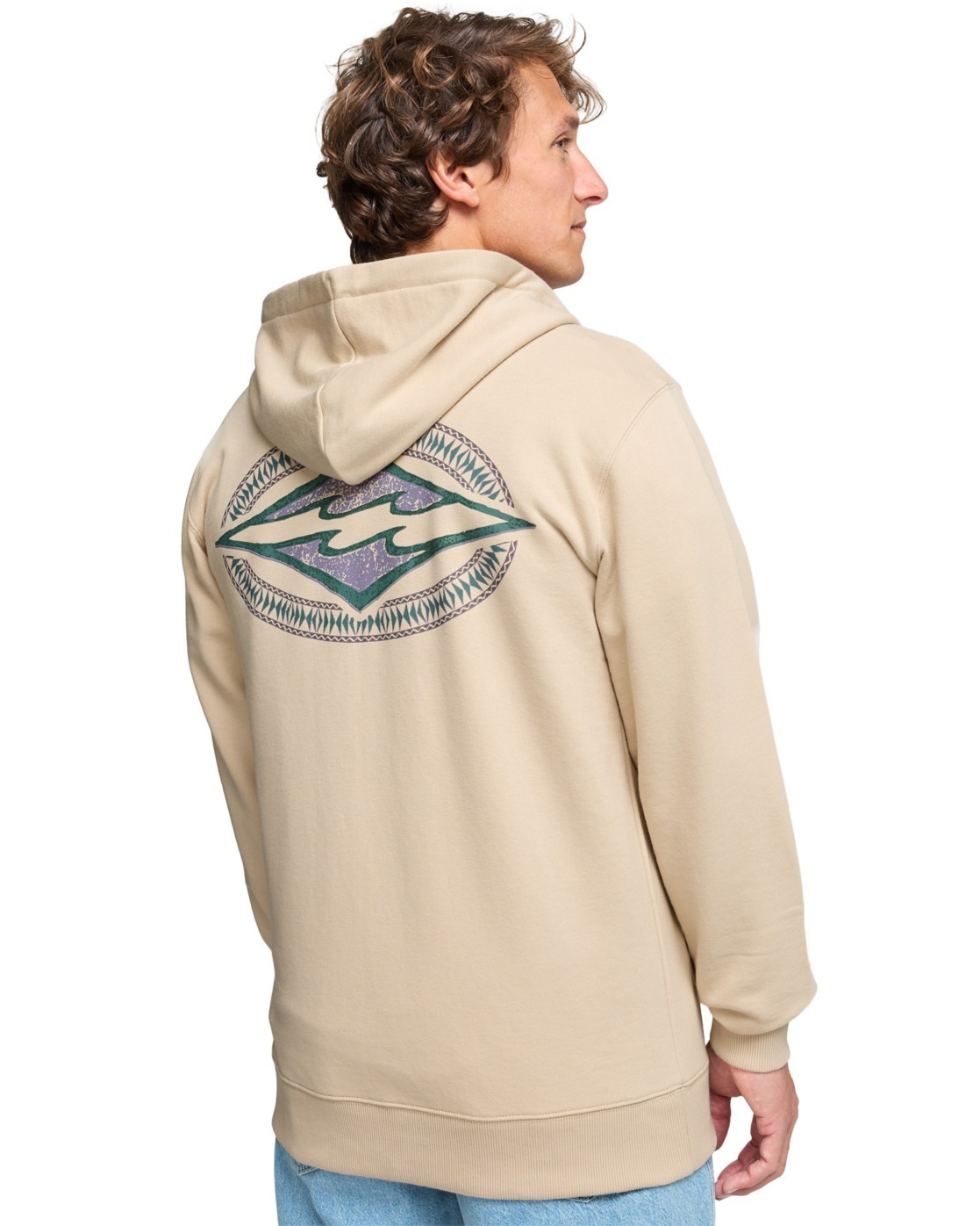 Hoodie BILLABONG "Foundation", Herren, Gr. XXL, braun, Obermaterial: 55% Walkfrottier, 25% Walkfrottier, 20% Microfaser;, Sweatshirts Hoodie 2