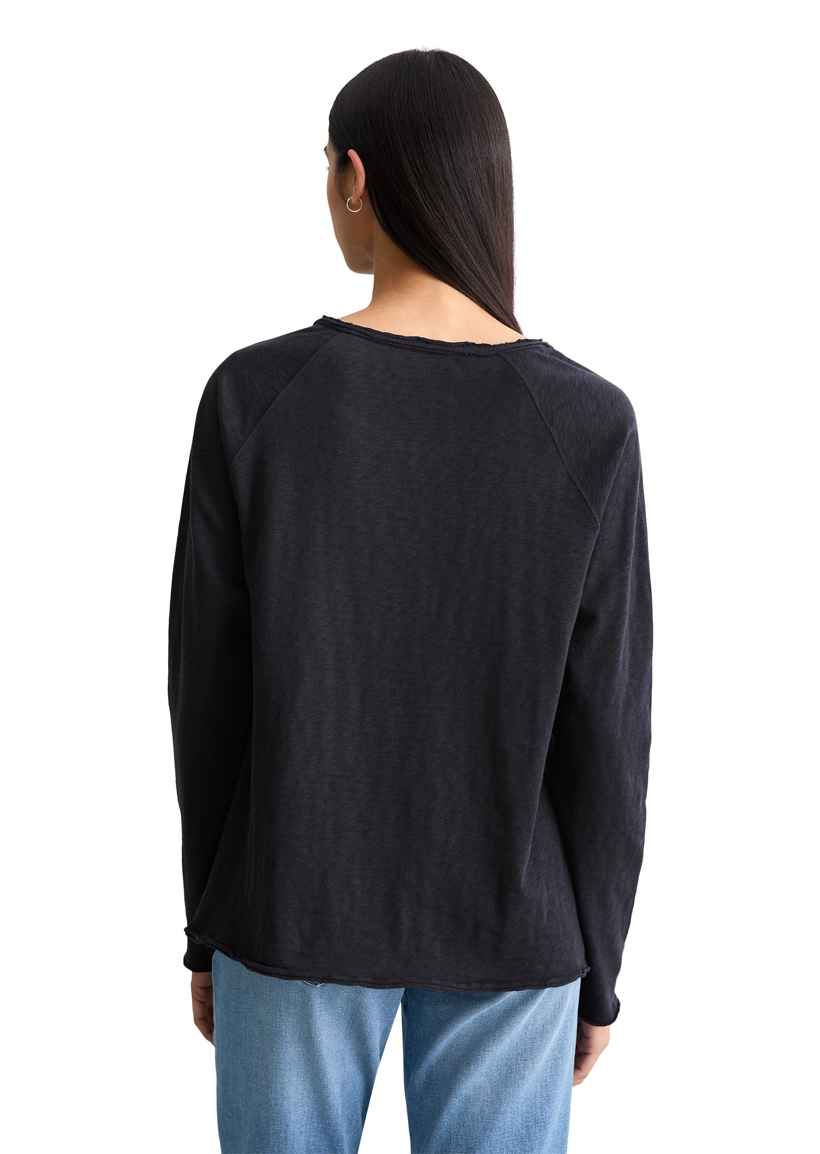 Thumbnail - Marc OPolo DENIM Langarmshirt "aus Organic Cotton"