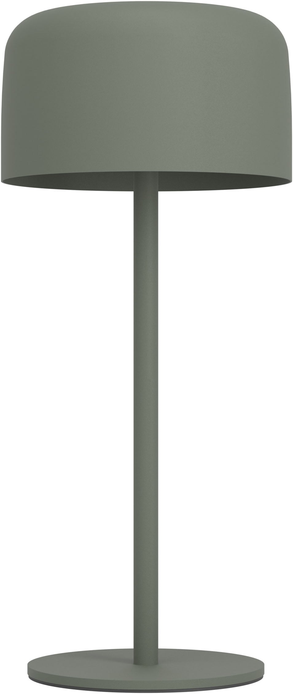 EGLO Tischleuchte »ROCCANOVA Tischlampe - Stahl - SOLAR-LED - 2,8W - IP44« LED-Modul 1 Stk. Warmweiß Solarleuchte, Außentischleuchte, Akku, Leselampe, H30 x Ø13,5 cm