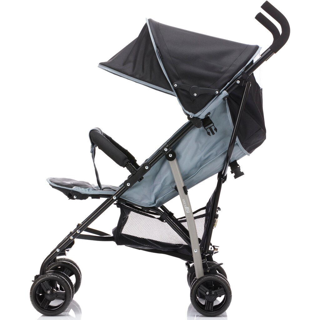 Fillikid Kinder-Buggy »Fill Glider, schwarz/grau«