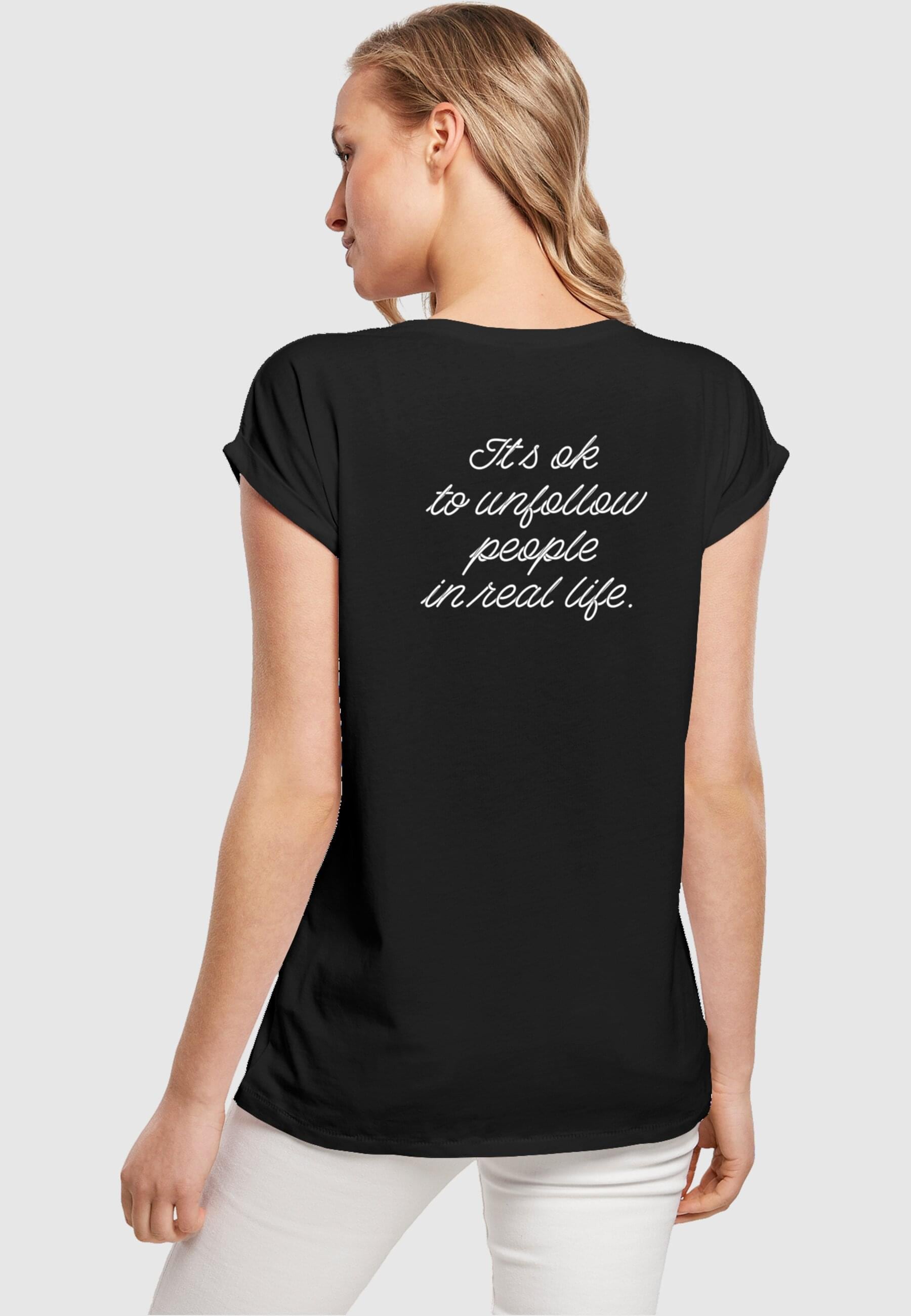 Merchcode Tee«, Ladies X BAUR | Shoulder für kaufen »Damen tlg.) (1 Extended Heartbreak T-Shirt