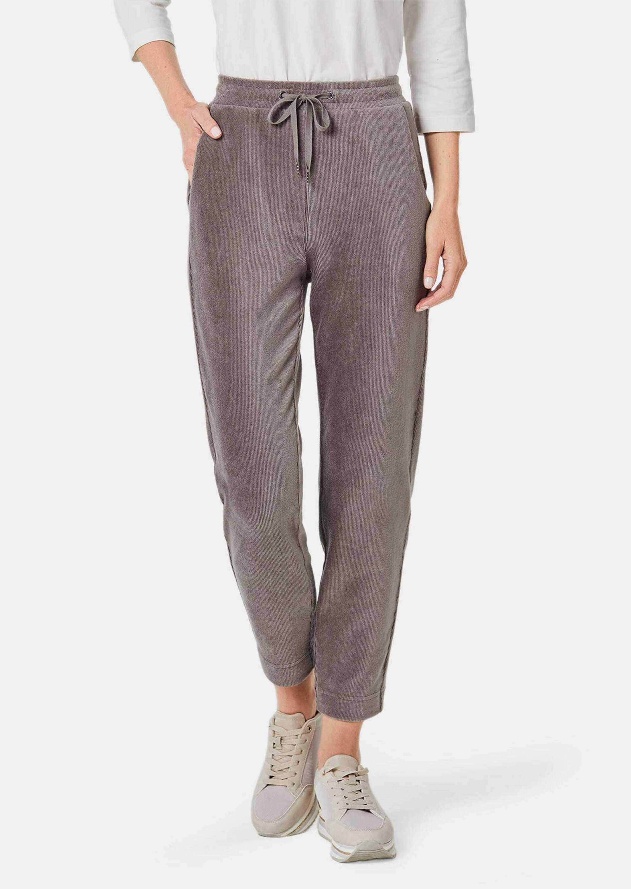 GOLDNER 2-in-1-Hose »Joggpants SARA aus weichem Cord«