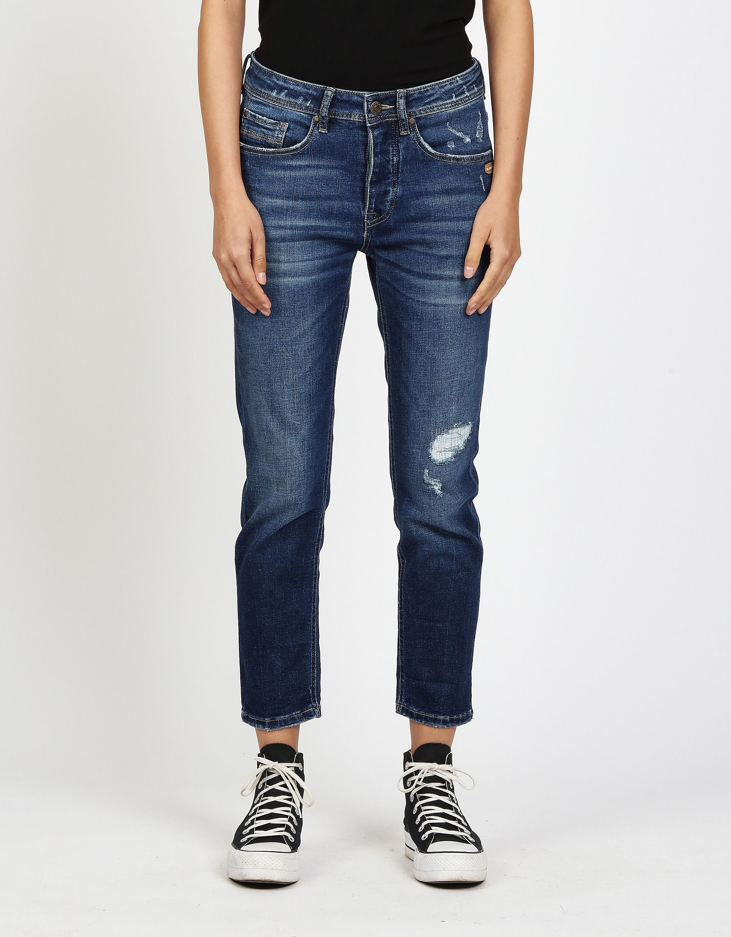 GANG 5-Pocket-Jeans "94NICA CROPPED" im 5-Pocket-Style