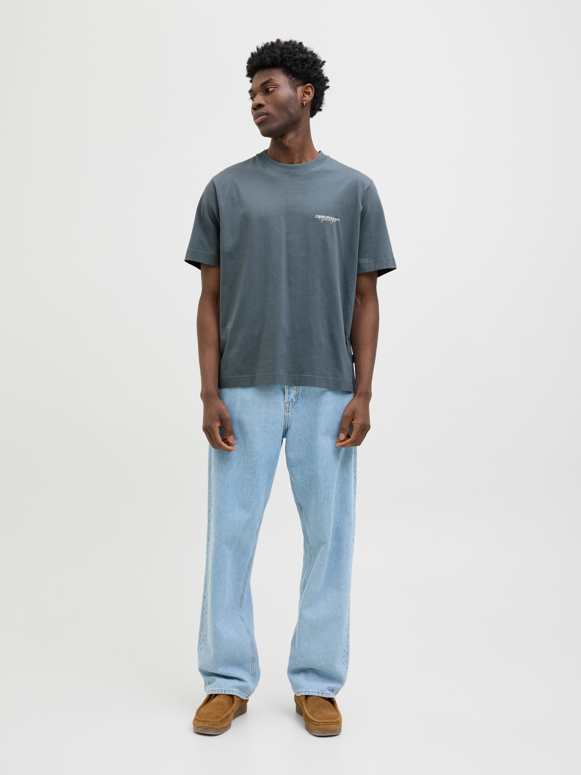 Jack & Jones T-Shirt »JORISLINGTON TYPE TEE SS CREW NECK SN«