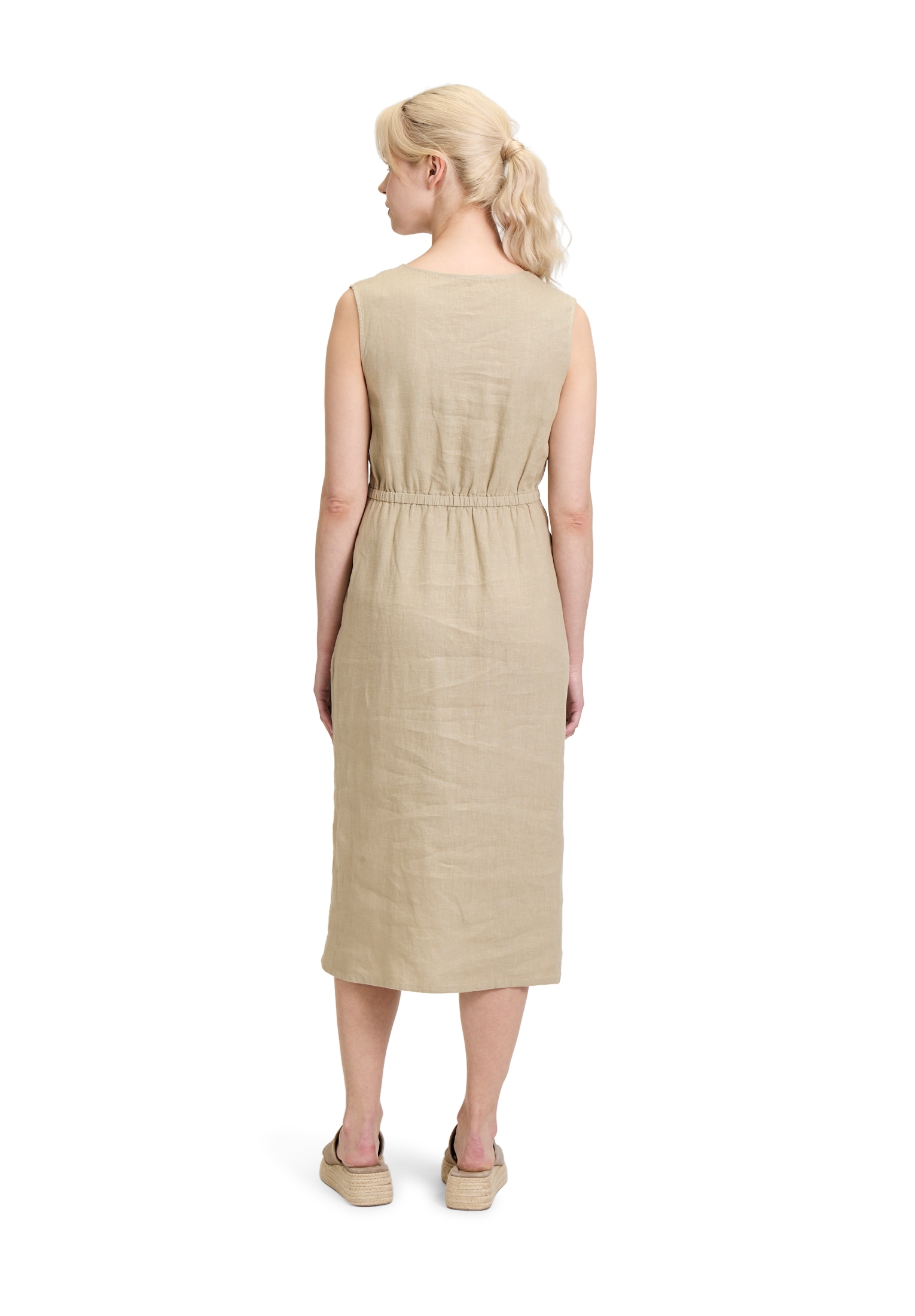 Cartoon Sommerkleid »Cartoon Leinenkleid mit Cut-Outs«, Form