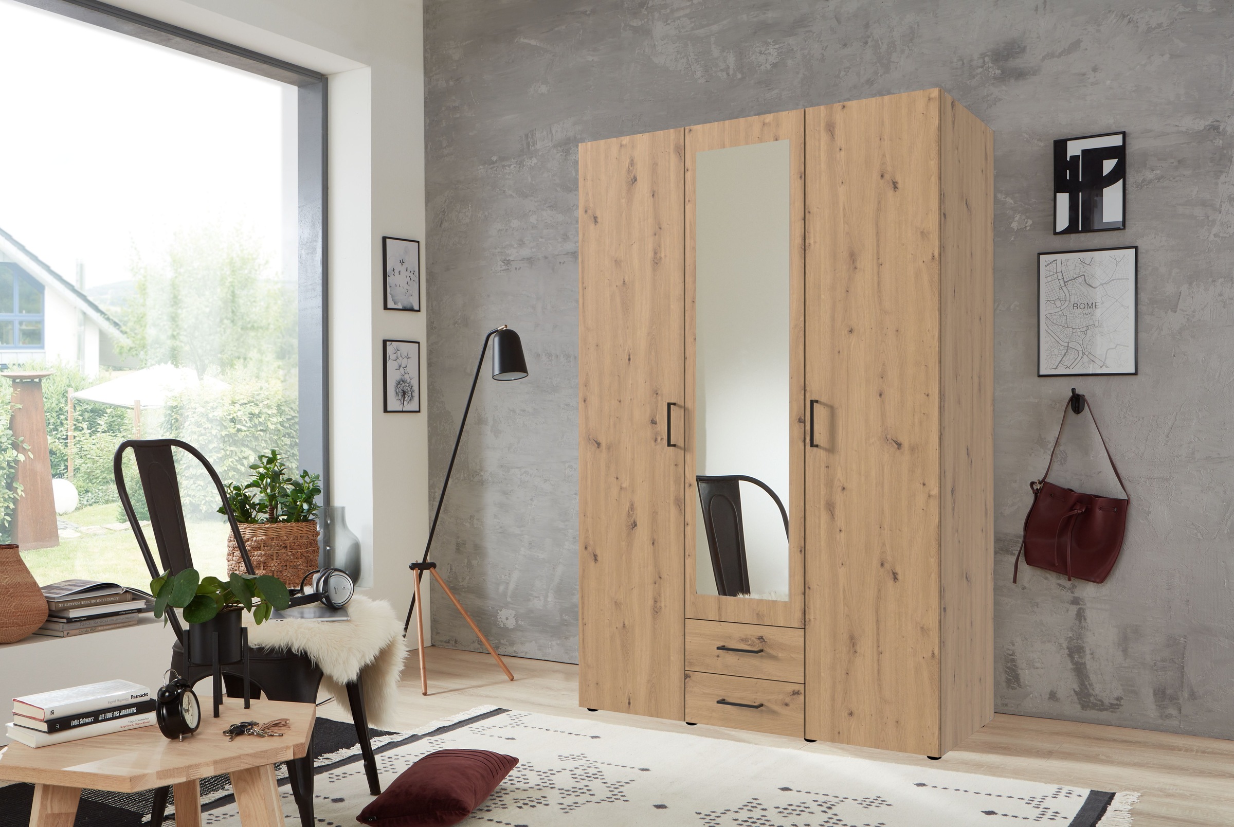 Wimex Kleiderschrank "Mugano, in vielen Breiten, 208 oder 236cm hoch, Made günstig online kaufen