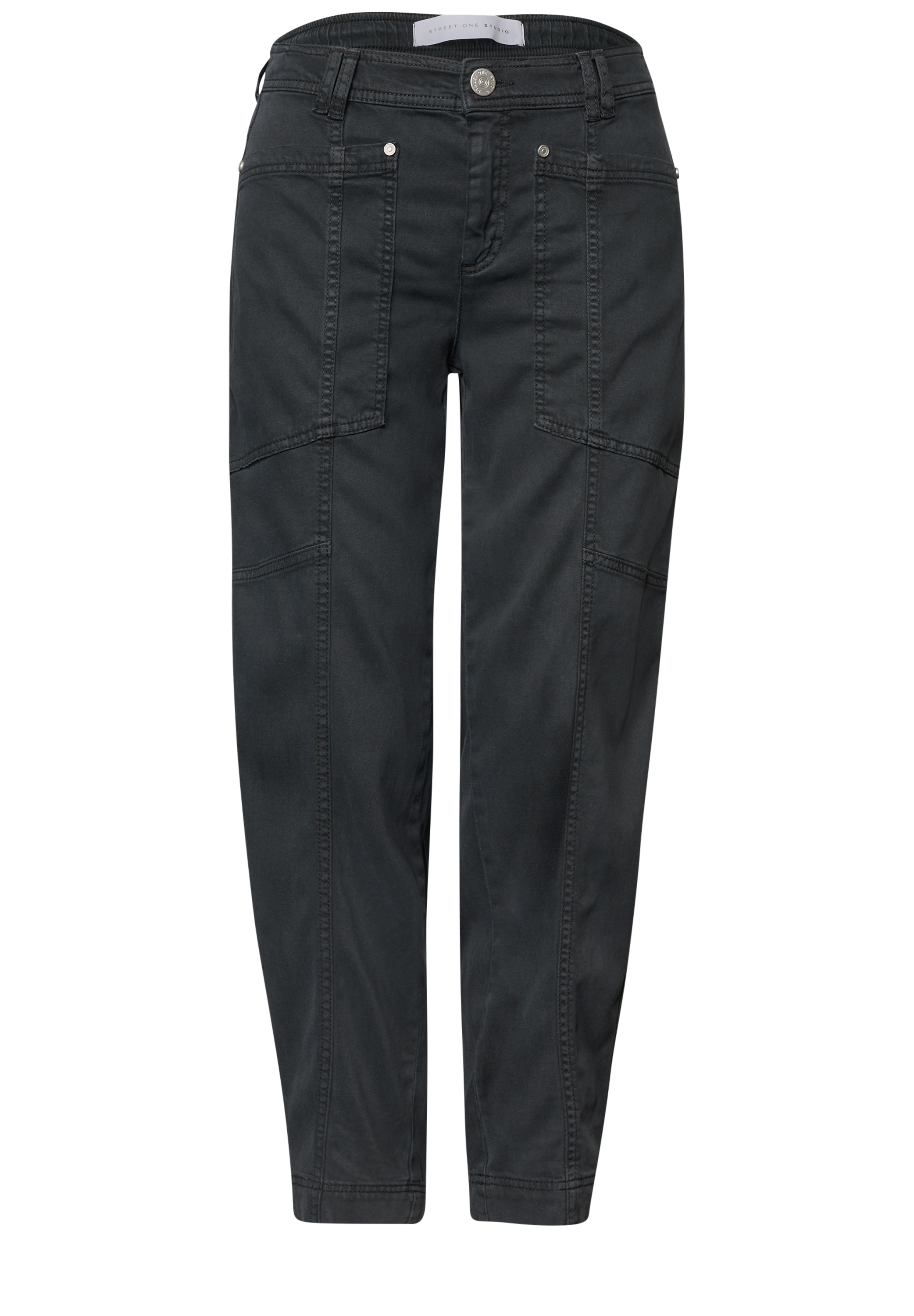 STREET ONE STUDIO Stoffhose  Middle Waist