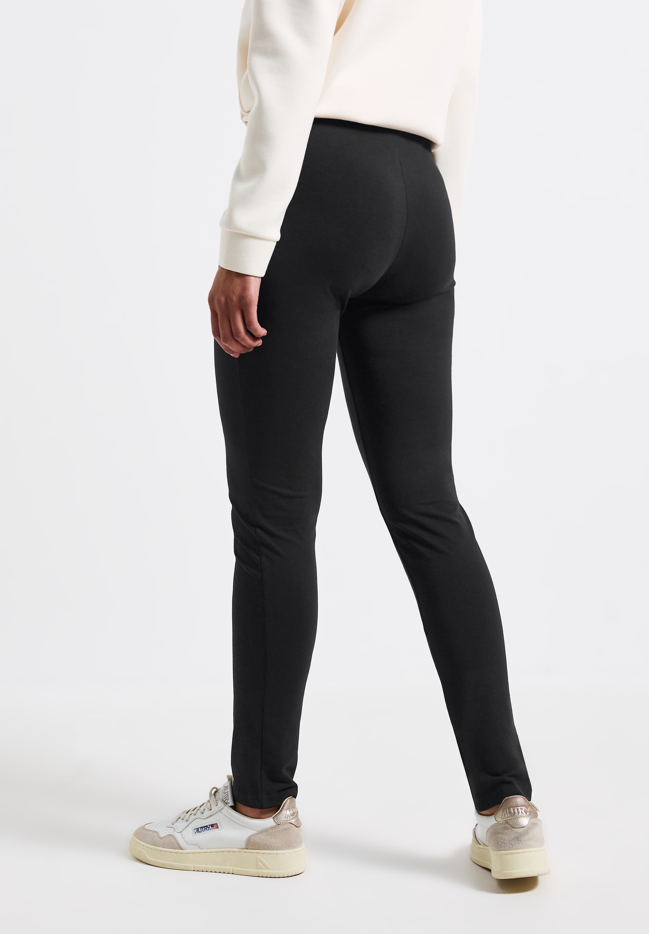 STREET ONE Leggings, aus Baumwolle mit Stretchanteil
