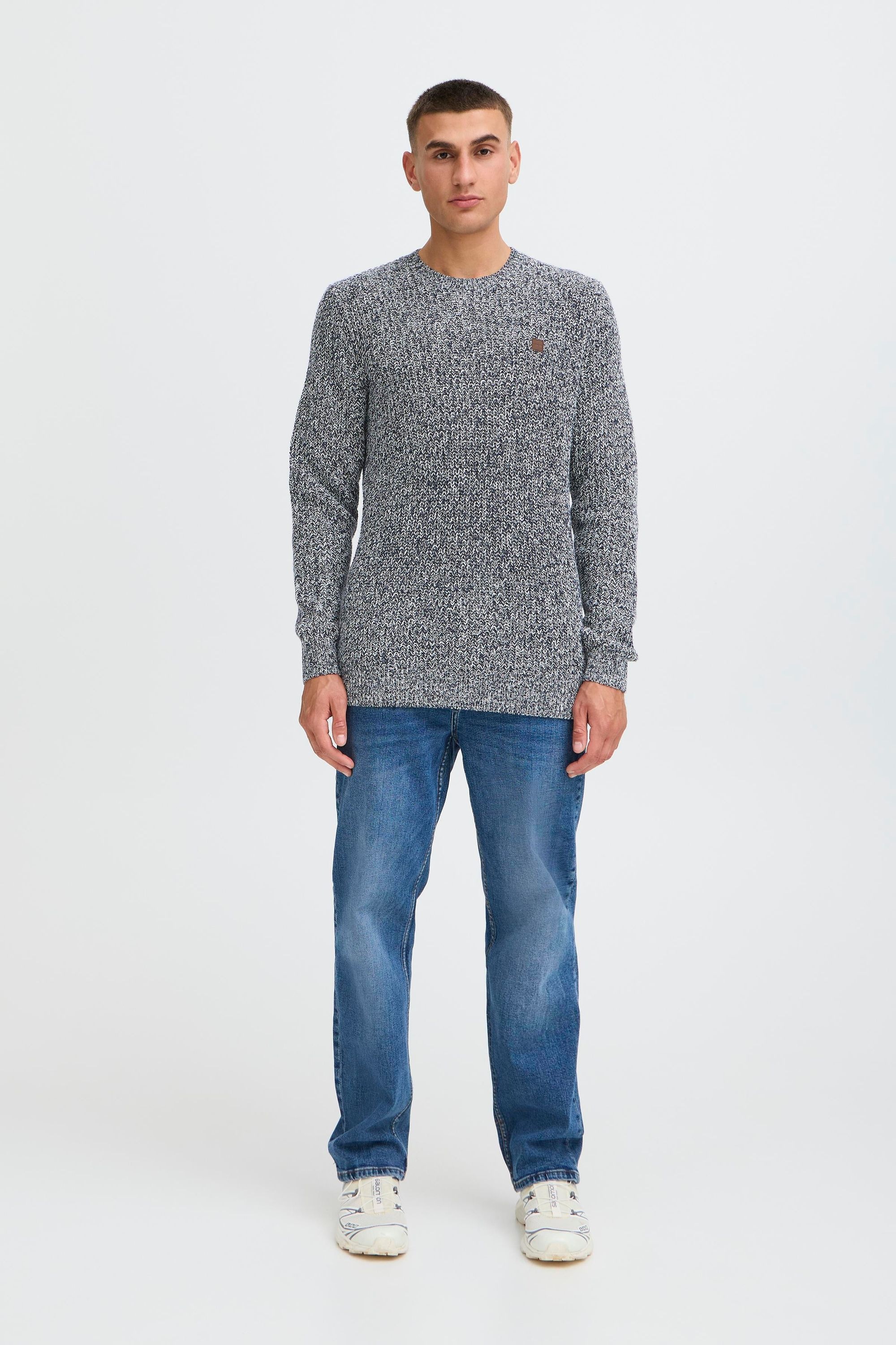 Solid Strickfleece-Pullover "Strickpullover SDRICKY" günstig online kaufen