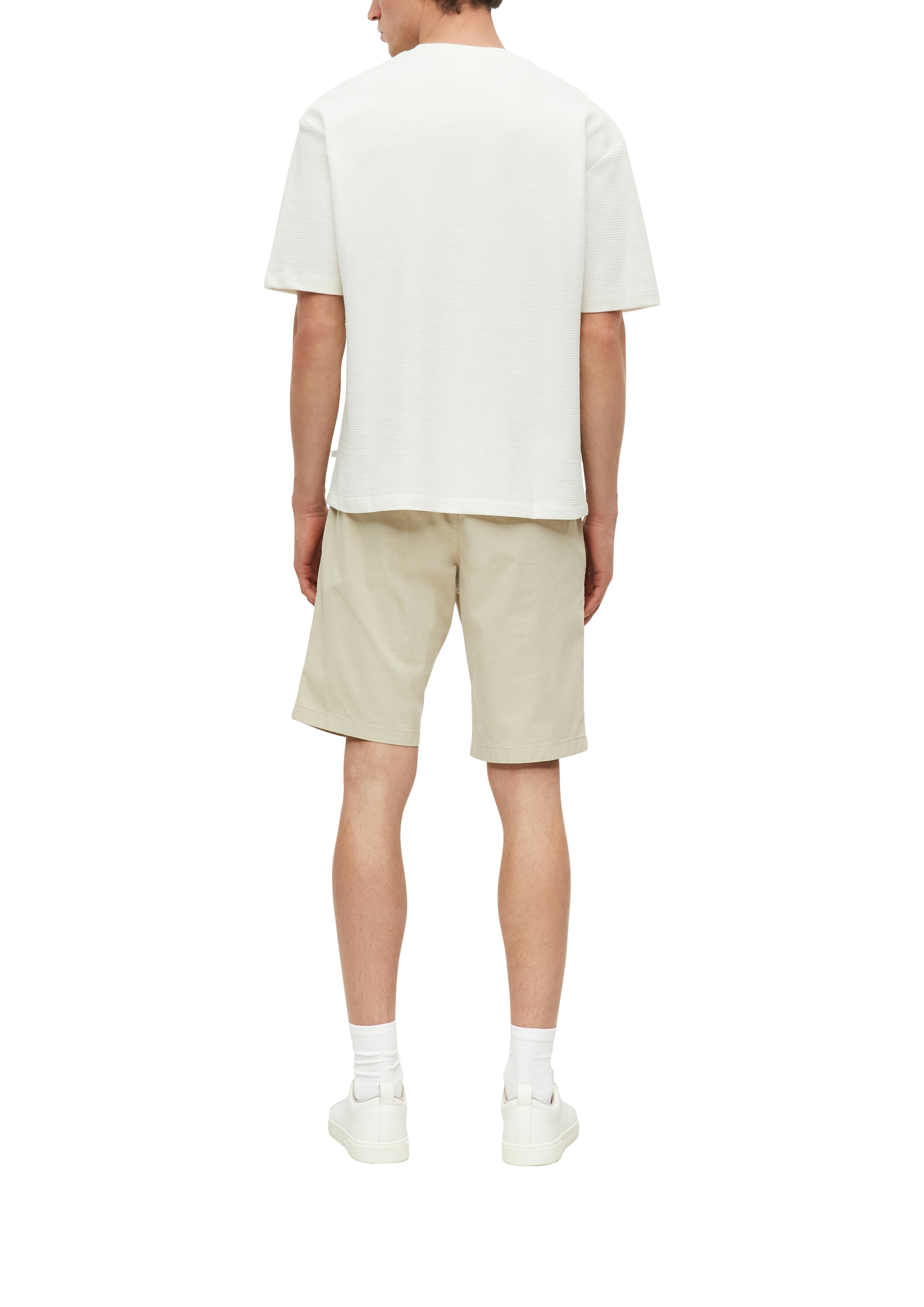 s.Oliver Kurzarmshirt Sommershirt in Struktur-Optik