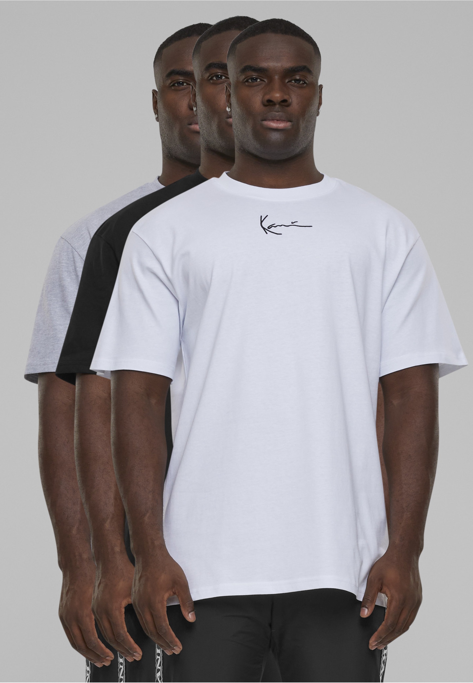 Karl Kani T-Shirt »Karl Kani Herren KM222-102-1 KK 3-Pack Essential Tee« 1 Stk.