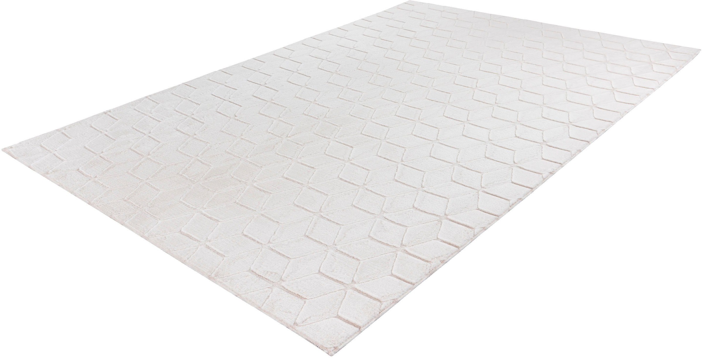 calo-deluxe Teppich »Jardan-1000«, rechteckig, 20 mm Höhe, besonders weich durch Microfaser, Wohnzimmer