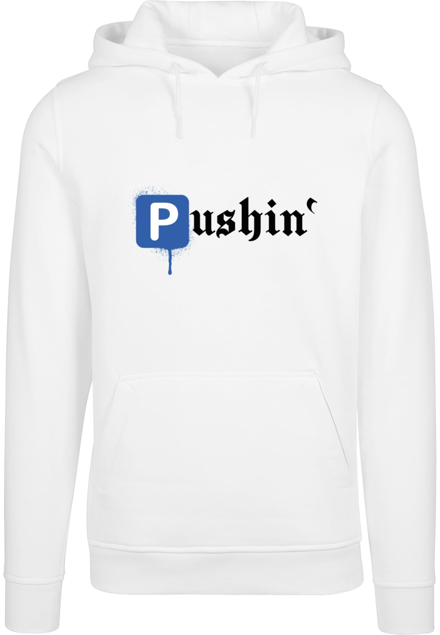 MisterTee Kapuzensweatshirt "MisterTee Herren Pushin P Hoody", (1 tlg.) günstig online kaufen
