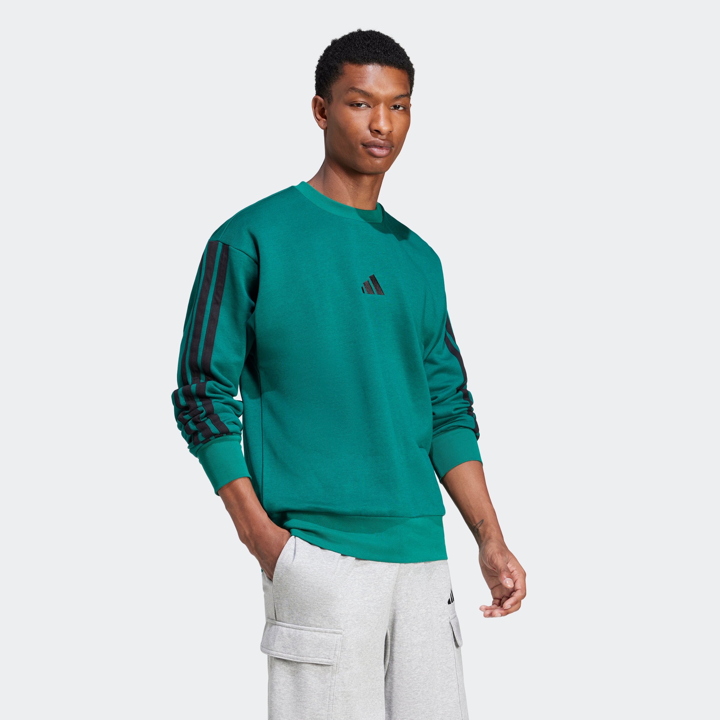 adidas Sportswear Sweatshirt "M 3S FL SWT" günstig online kaufen