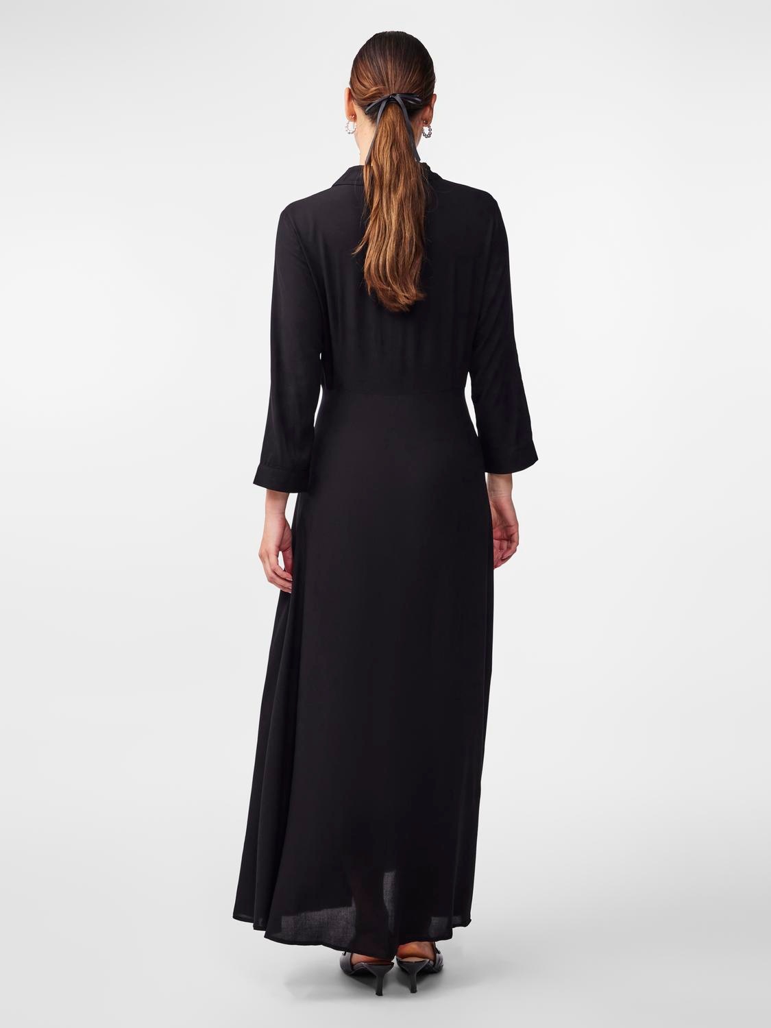 Y.A.S Hemdblusenkleid "YASSAVANNA LONG SHIRT DRESS", Sommerkleid, mit 3/4 Ä günstig online kaufen