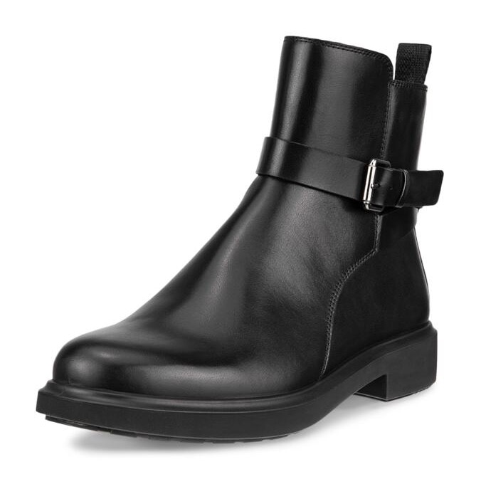 Stiefelette »METROPOLE AMSTERDAM«, Boots, Blockabsatz, mit wasserdichter ECCO-Technologie