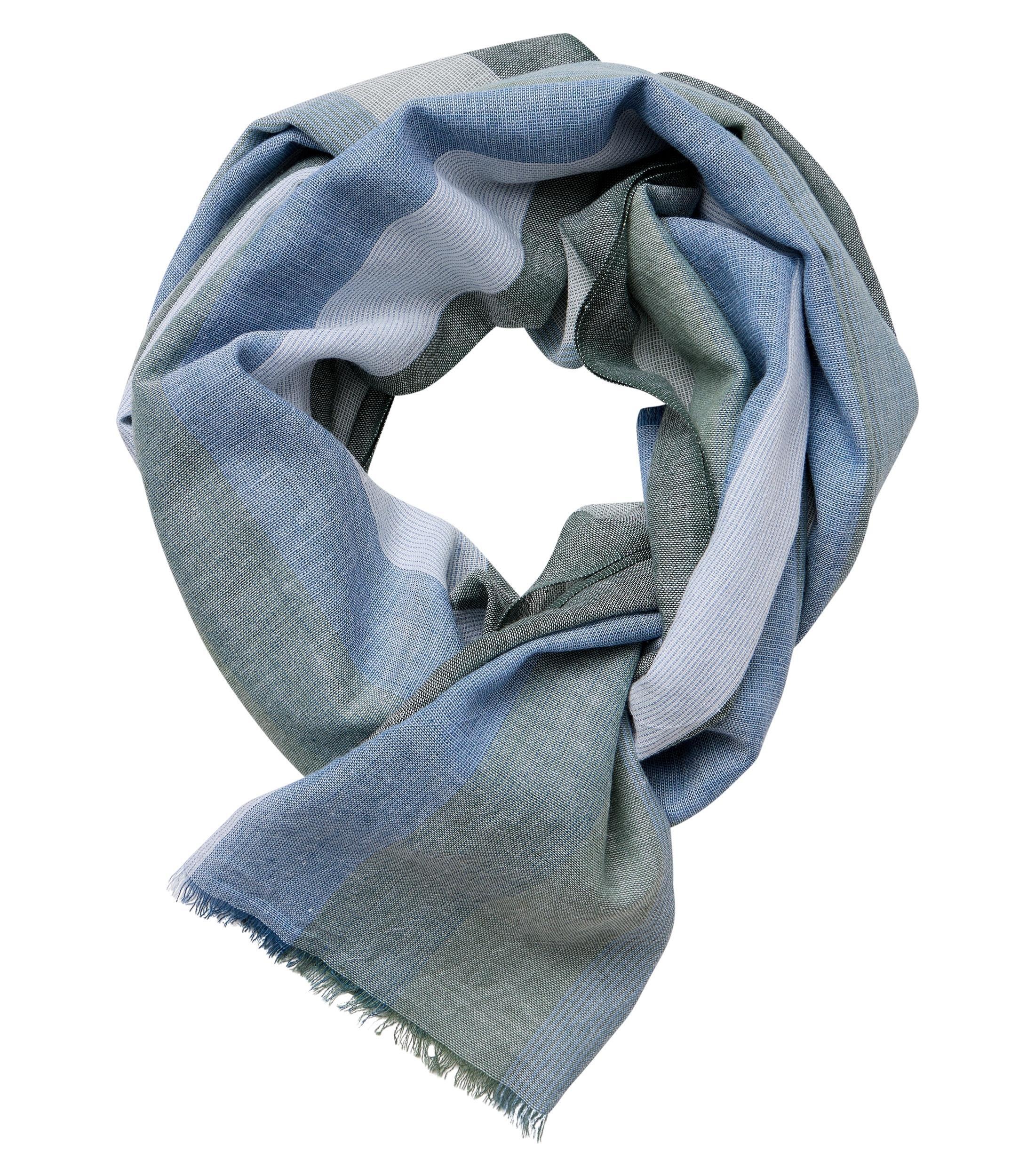 CASAMODA Herren Schal "CASAMODA Schal uni"grün, 100% Baumwolle, Modetücher