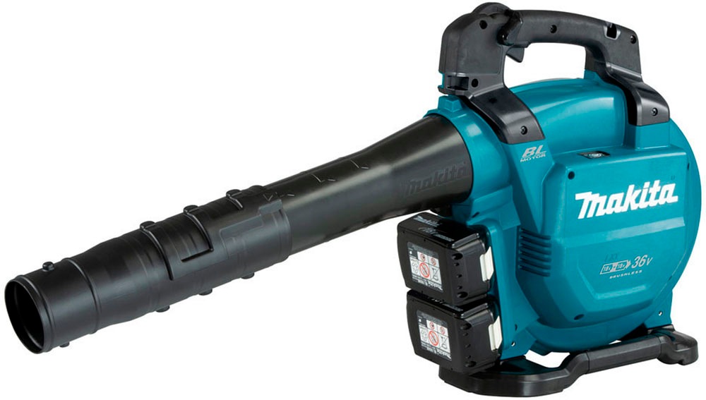 Makita Akku-Laubbläser »DUB363PT2V«, 65 m/s, 13,4 m3/min, 2 Akkus 18V/5 Ah und Doppel-Schnellladegerät