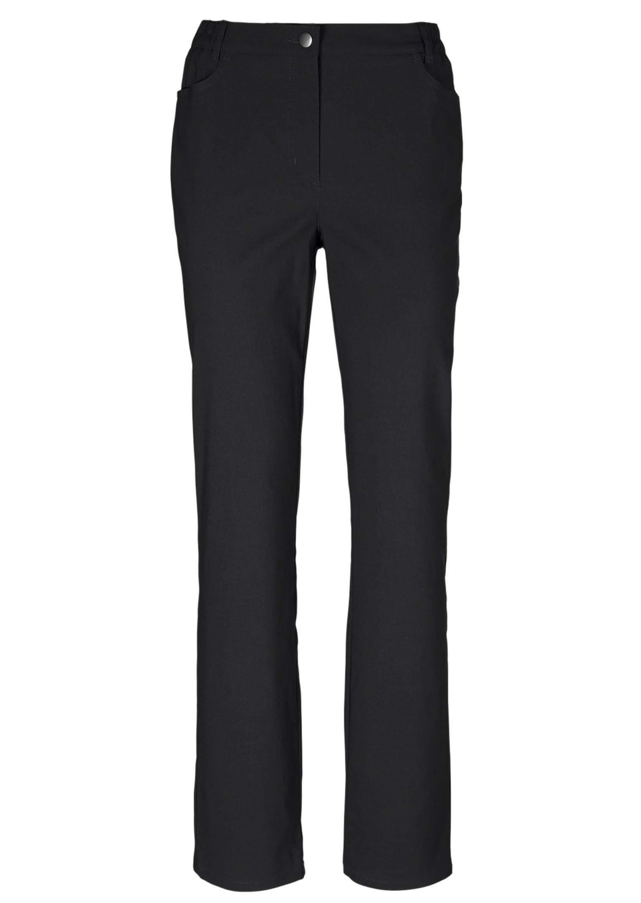 GOLDNER Stoffhose »Kurzgröße Perfekte Super-Stretch-Hose CARLA«