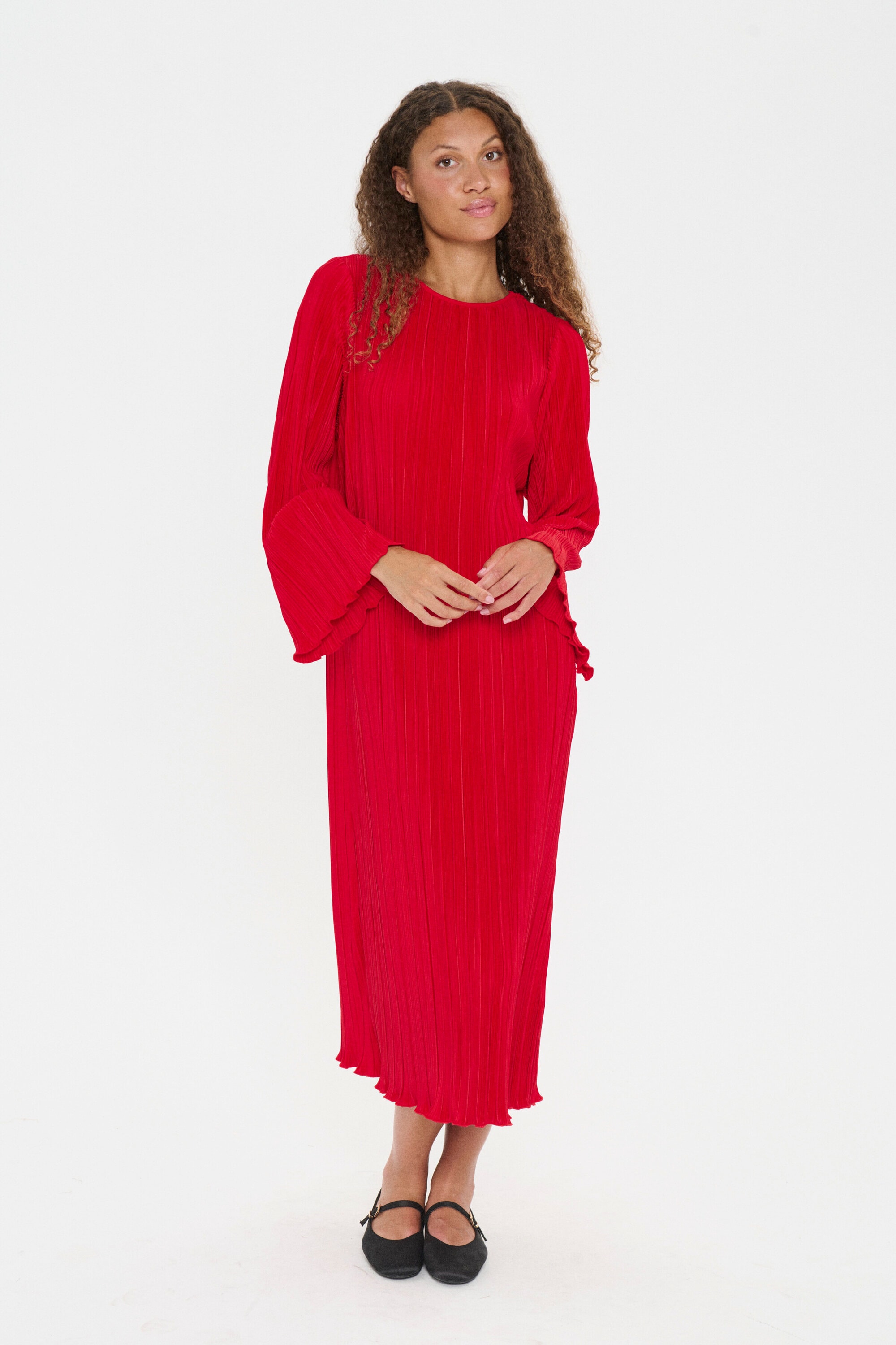 Saint Tropez Midikleid »Damen Kleid ZuniSZ«