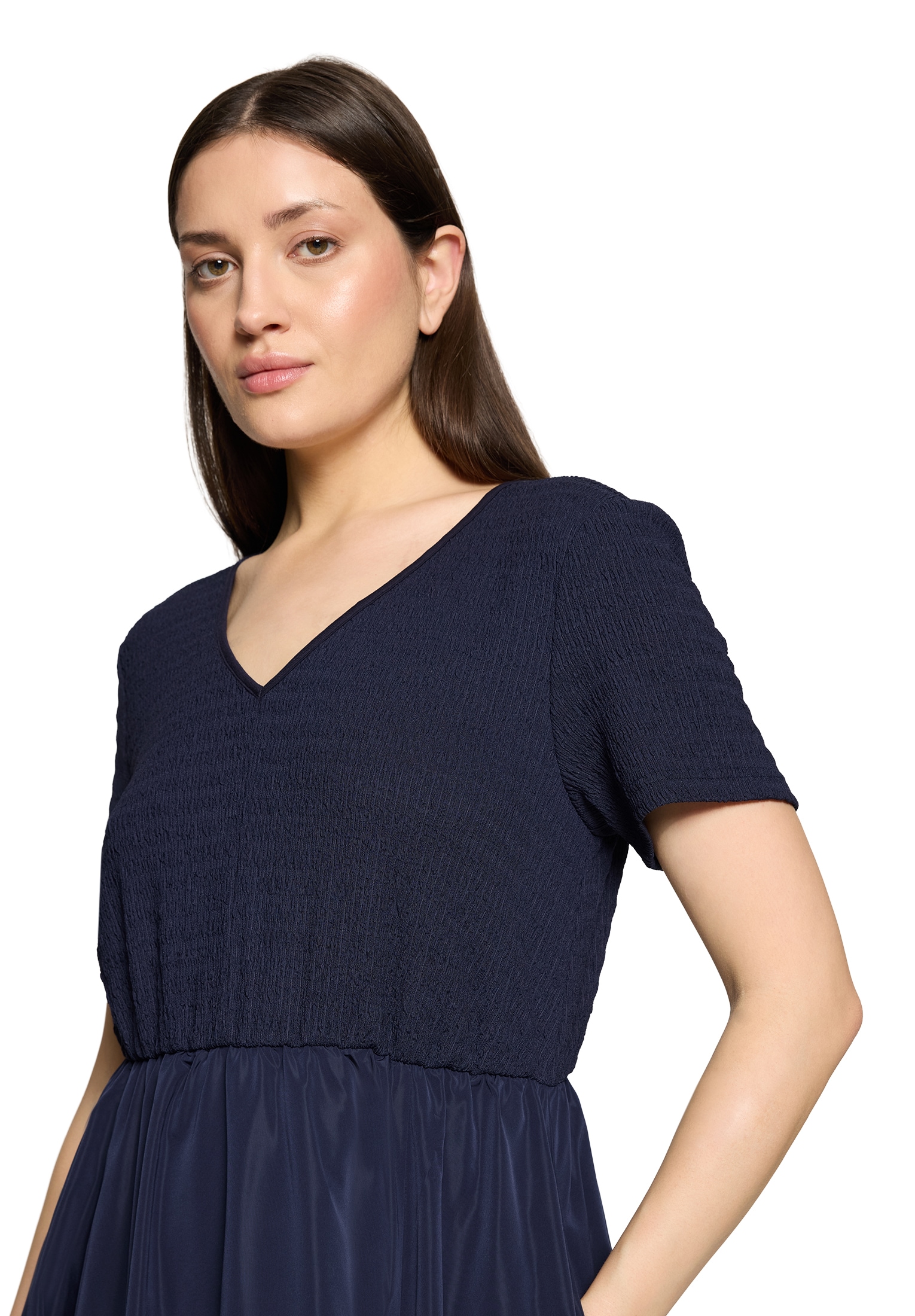 Cartoon Midikleid »Damen mit Eingrifftaschen« Ohne Tasche