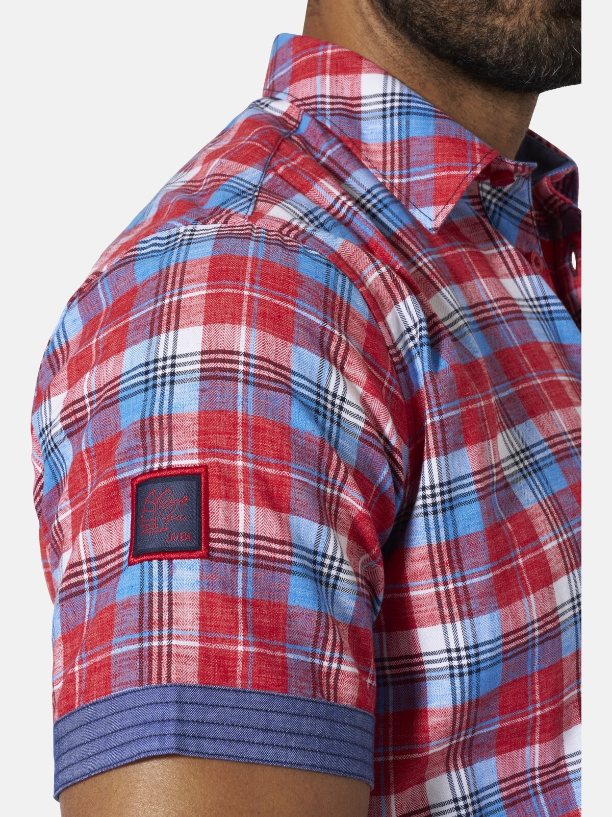 Jan Vanderstorm Kurzarmhemd »Kurzarmhemd HAAKER«