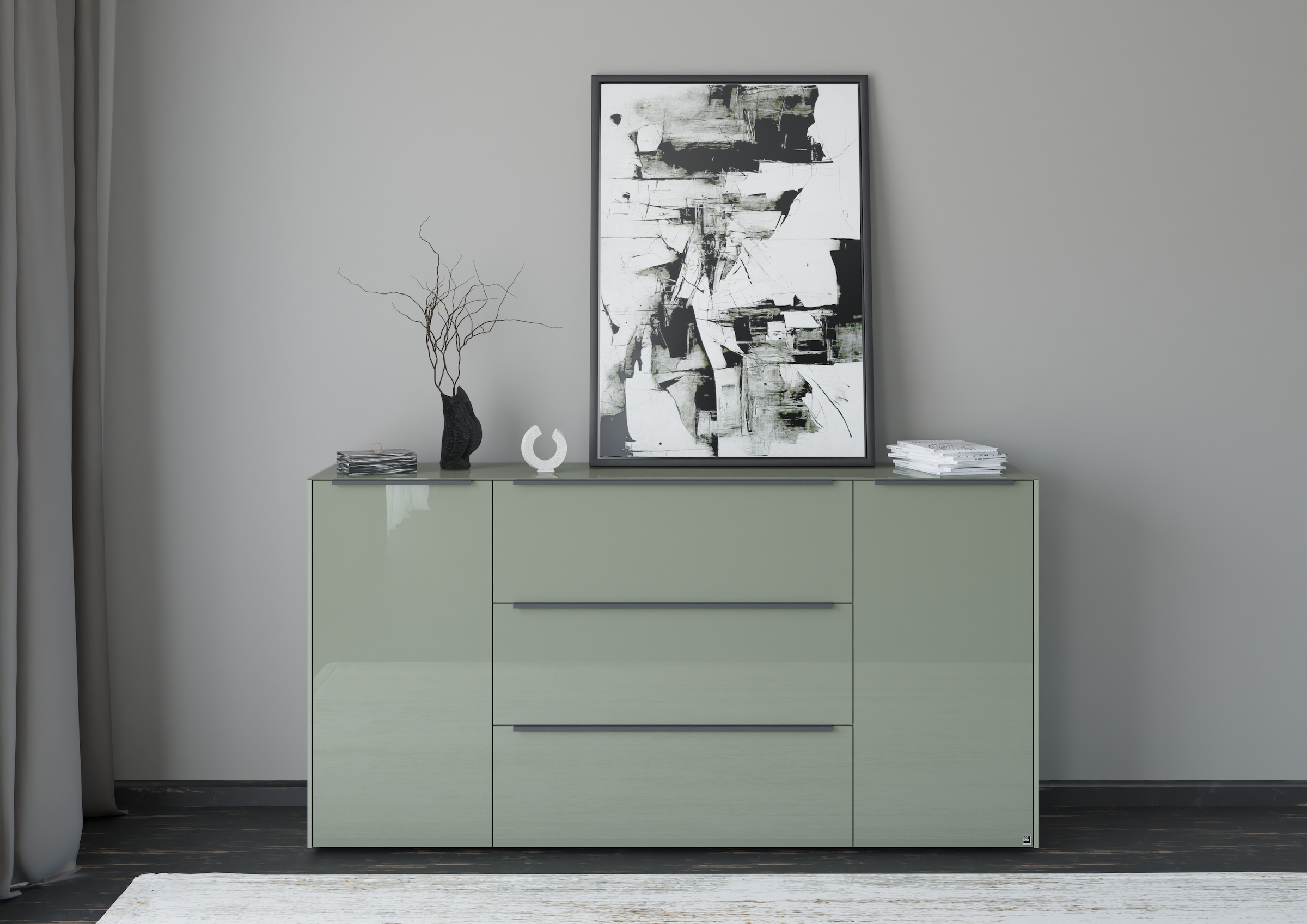 set one by Musterring Sideboard "Reno" 1 Stk. tlg. Mit Gleitern und in verschiedenen Farben erhältlich