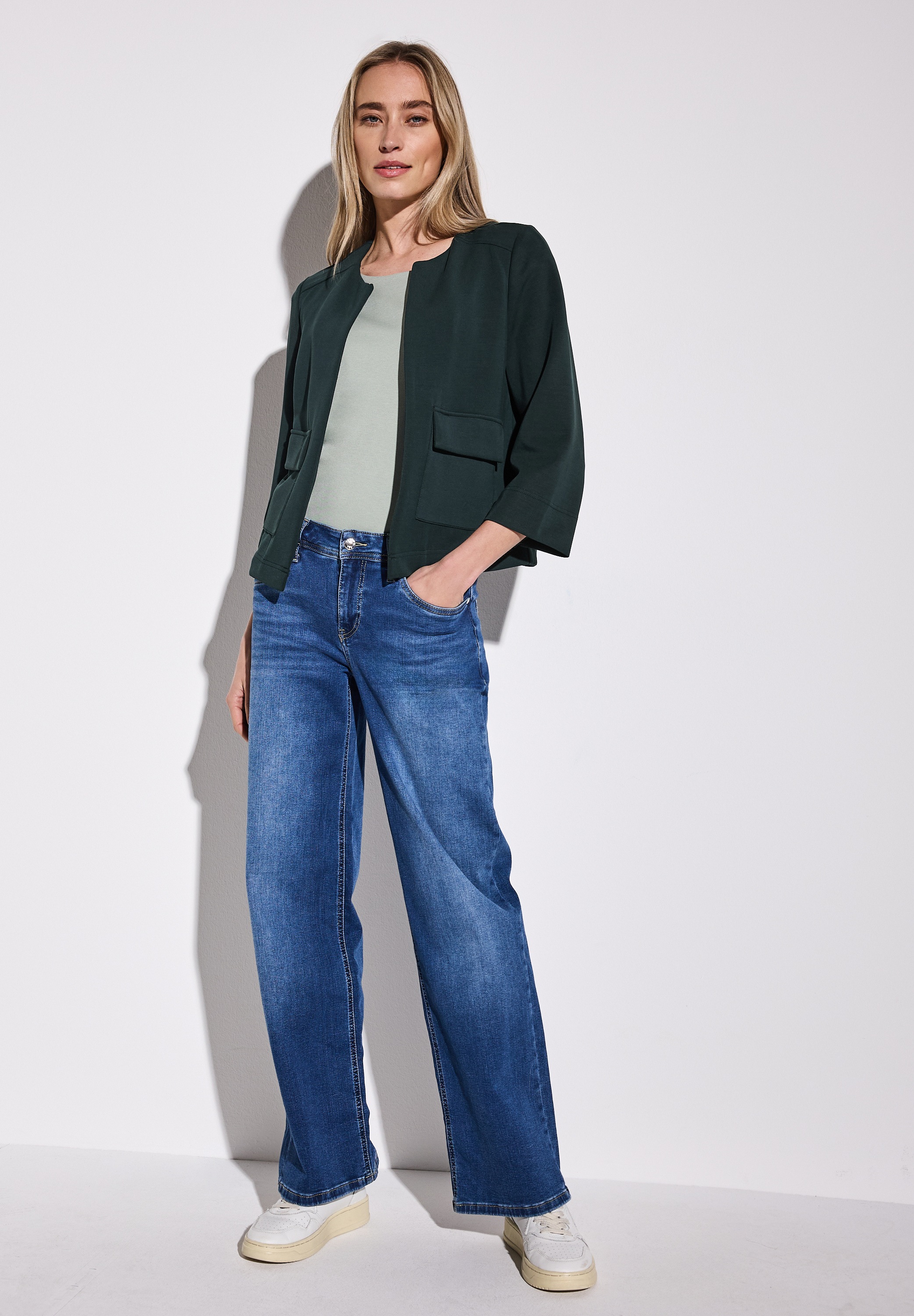 STREET ONE Cardigan, mit 3/4 Ärmeln