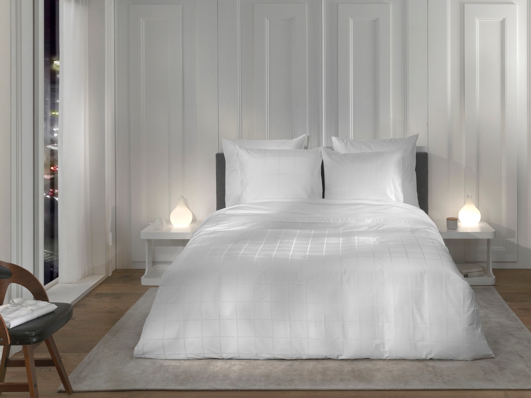 Heckett & Lane Wendebettwäsche "Diamante" 2 Stk. tlg. kariert, hochwertiges günstig online kaufen