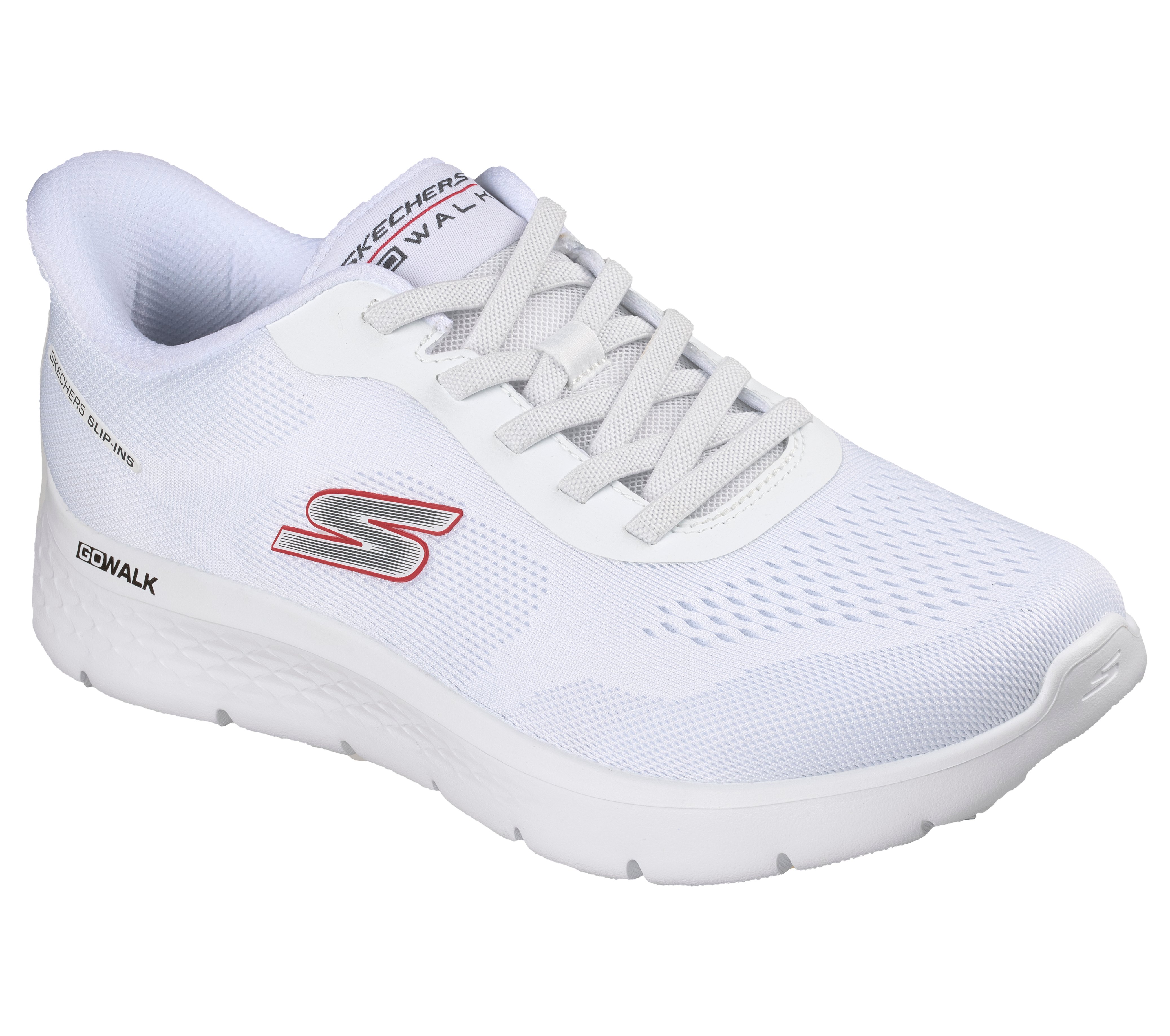 Skechers Slip-On Sneaker "GO WALK FLEX-MASTER" Schlupfschuh, Halbschuh, Freizeitschuh mit elastischen Schnürsenkeln