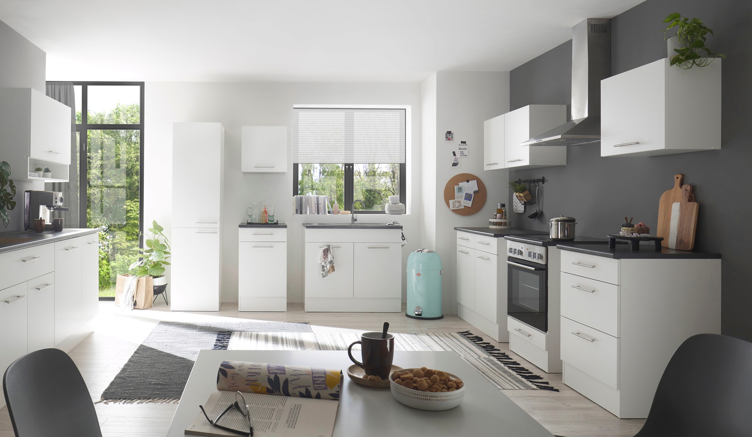 BASIC by Balculina Spülenschrank »Eddi«, Breite 100 cm
