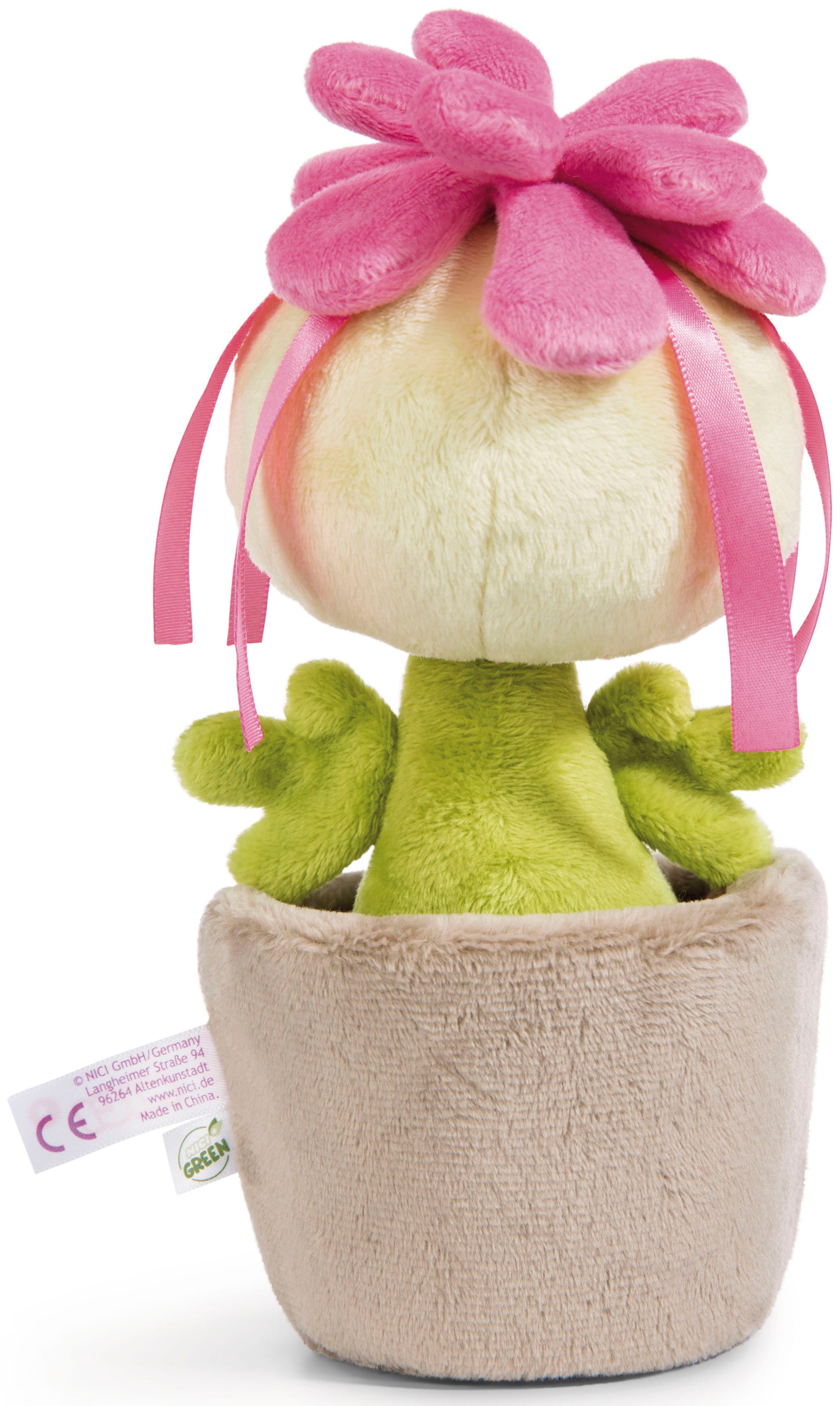 Nici Plüschfigur »Funny Flowers, Pflanze Sedum Amalia, 18 cm«, enthält recyceltes Material (Global Recycled Standard)