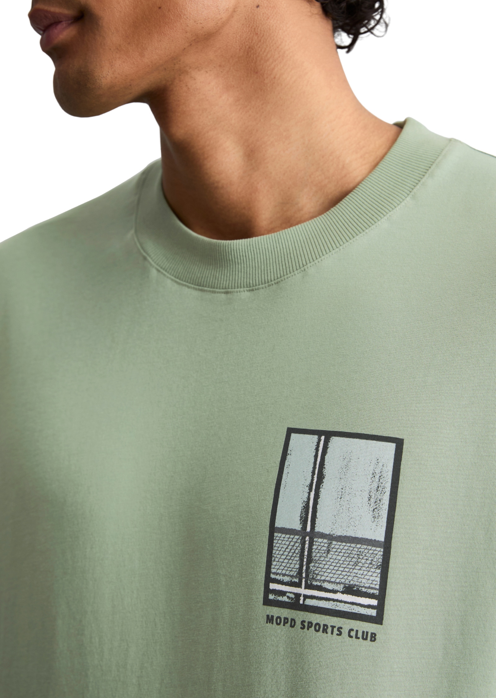 Marc O'Polo DENIM T-Shirt »mit großem Rückenprint«