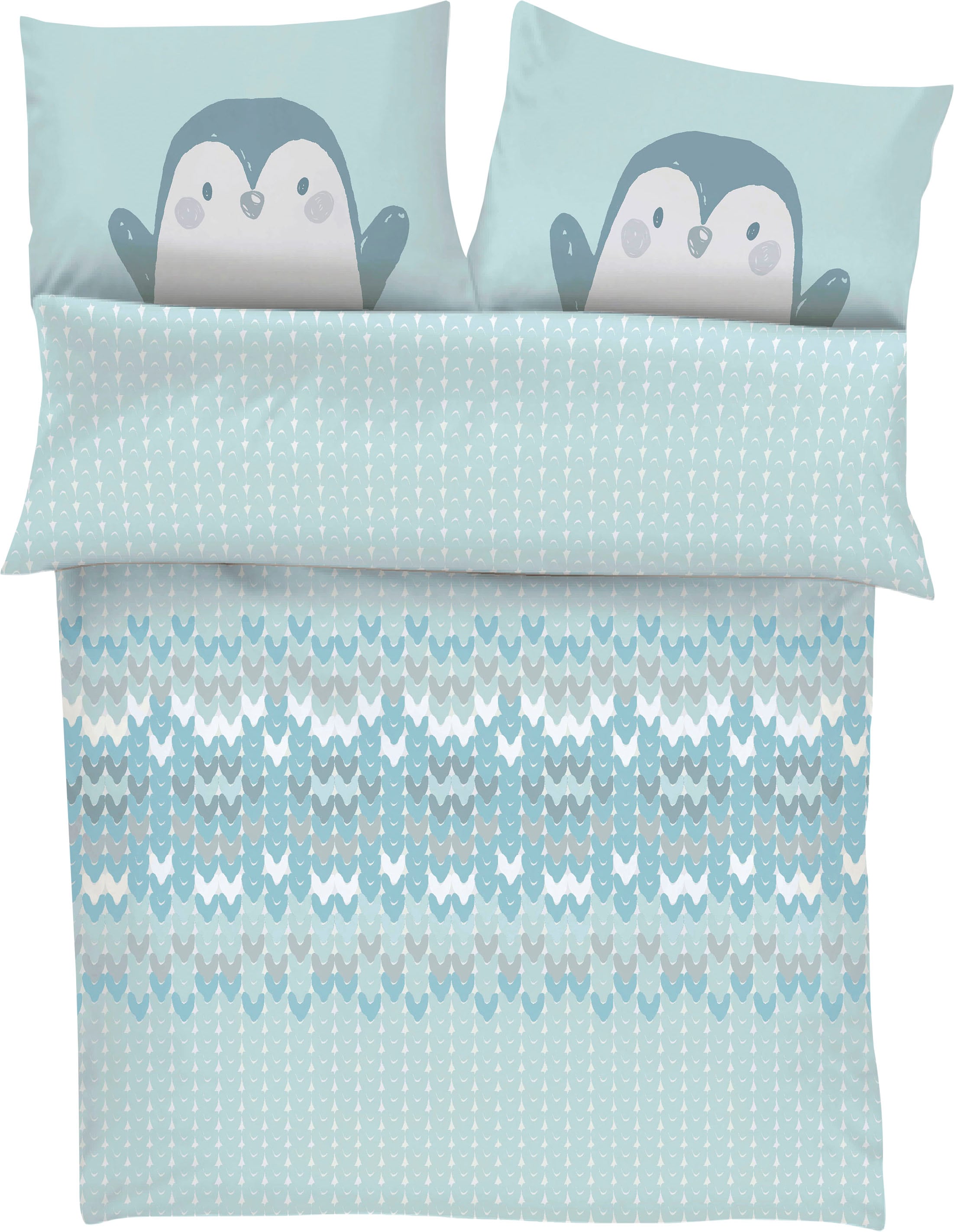 s.Oliver Babybettwäsche "Pinguin" mit Pinguinmotiv