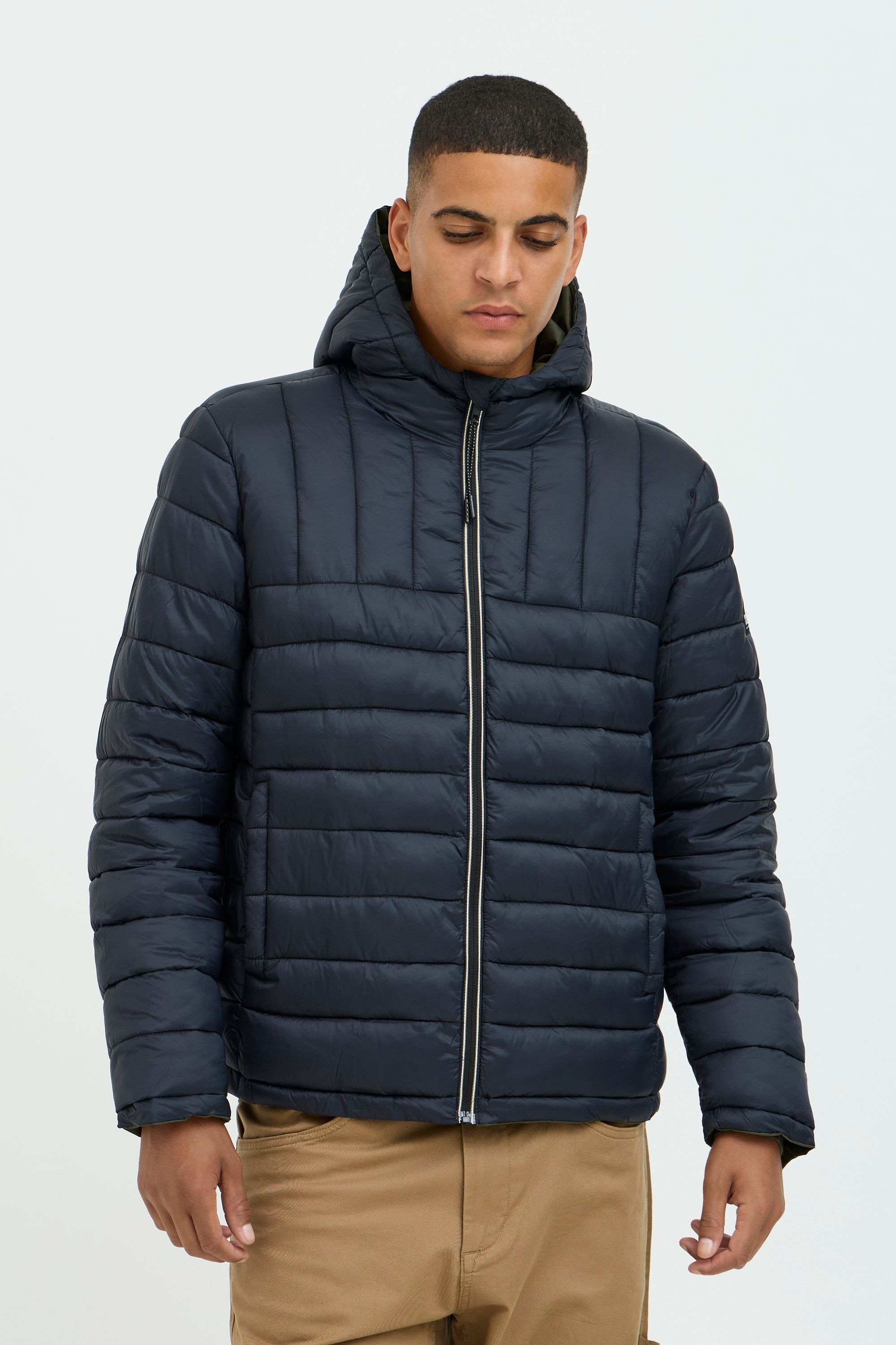 Outdoorjacke BLEND "Outdoorjacke BHOuterwear", Herren, Gr. L, grün (forest night), Obermaterial: 100% Polyamid PA., Jacken Outdoorjacke