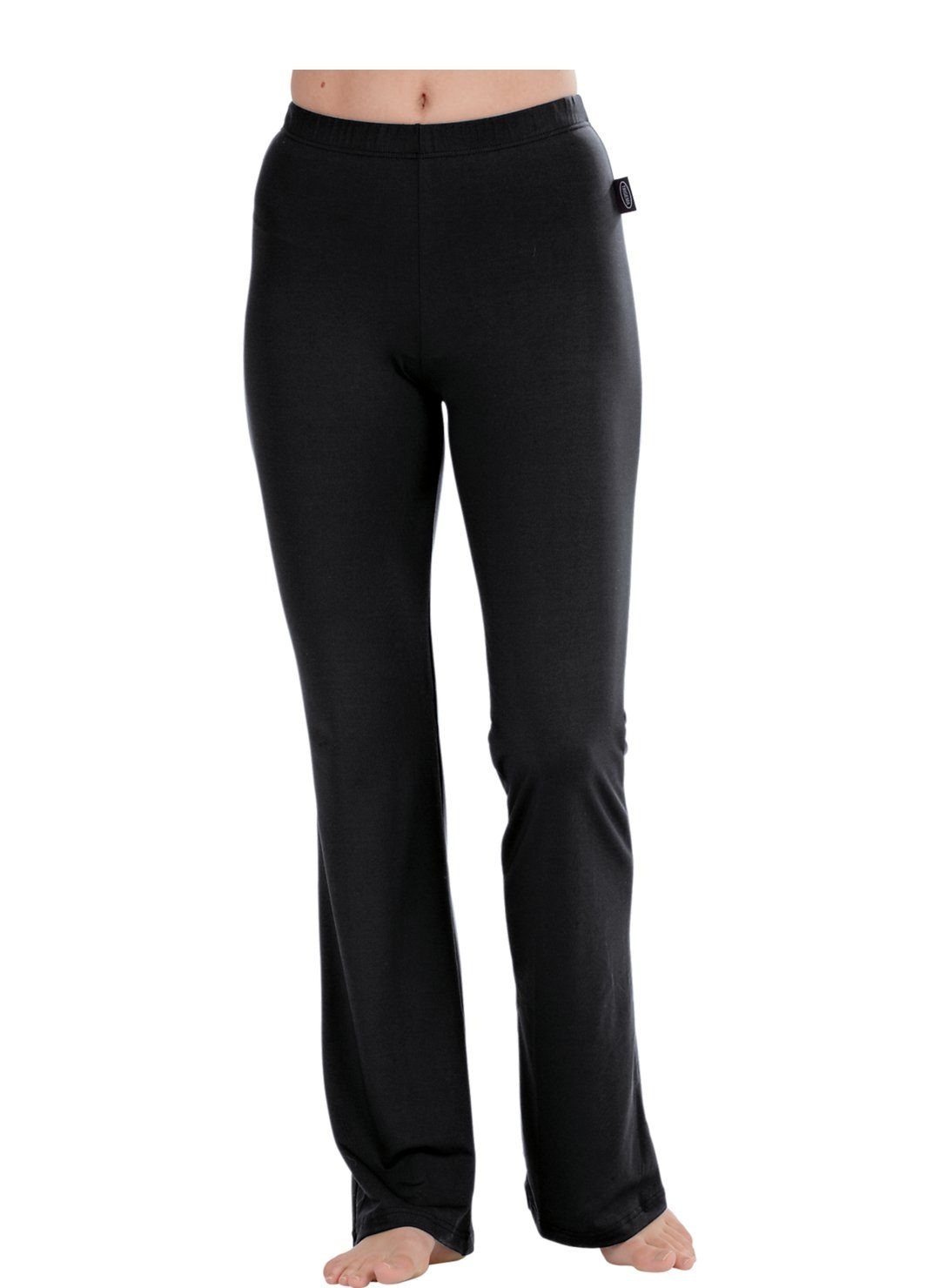 Schlaghose aus Polyester/Elastan