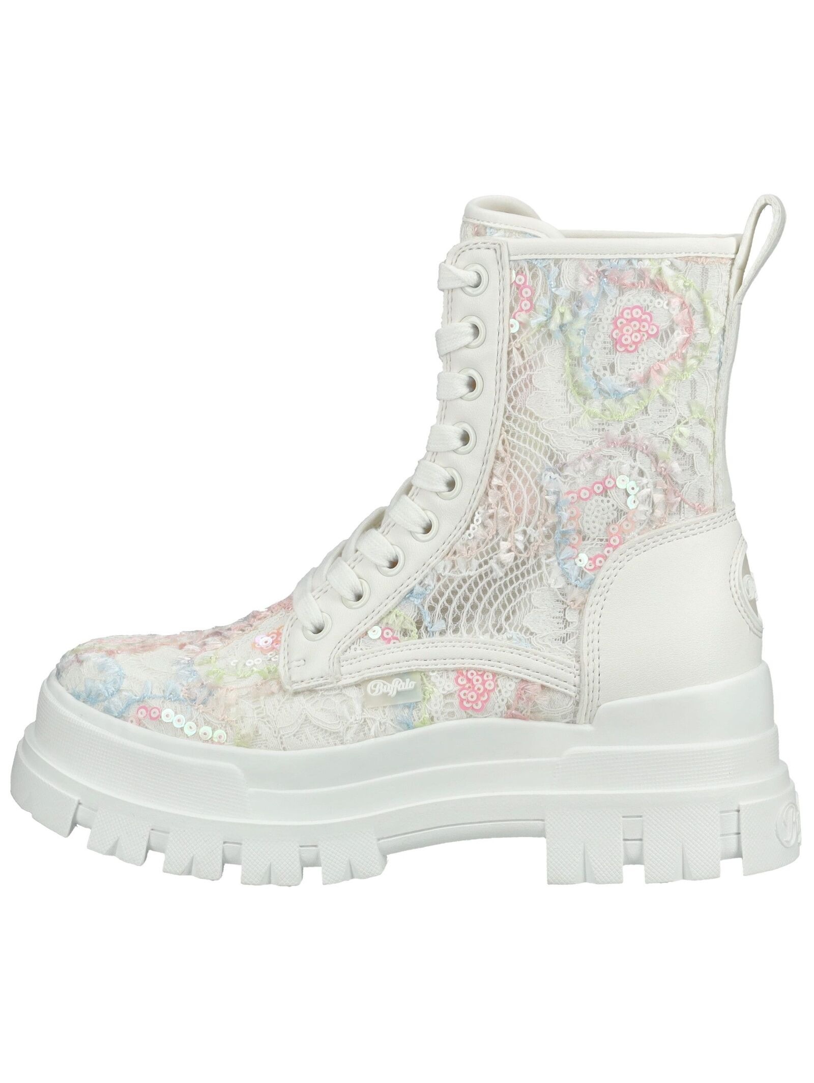 Buffalo Schnürstiefelette "Buffalo Stiefelette Lederimitat" günstig online kaufen
