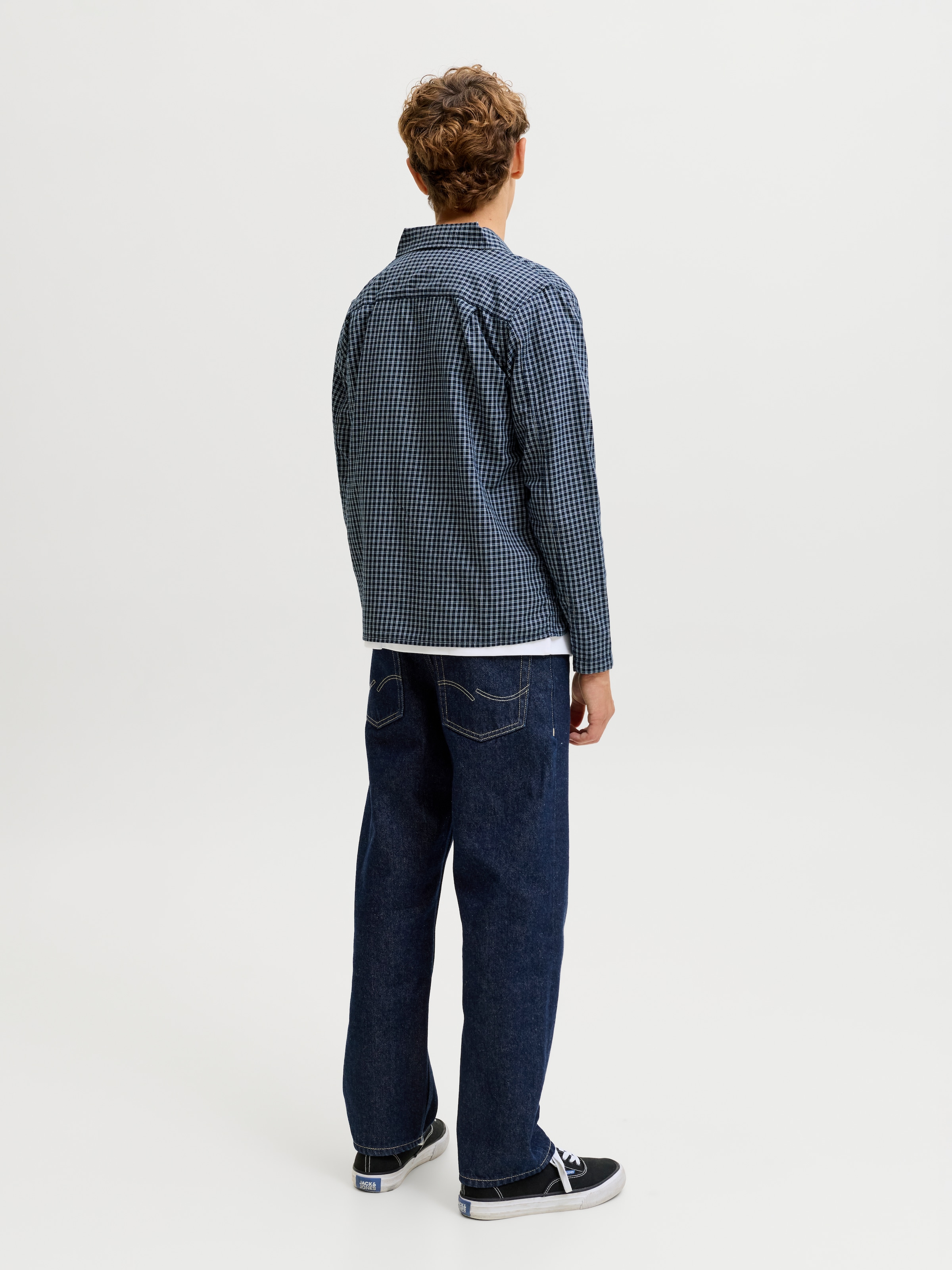 Jack & Jones Junior Relax-fit-Jeans »JJICHRIS JJORIGINAL AKM 201 SN JNR« Baumwolle, relaxed fit