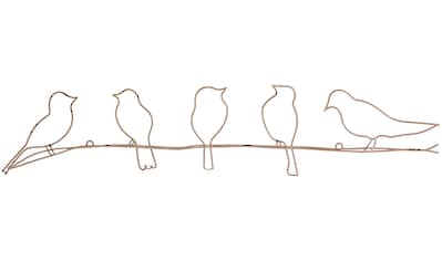Art for the home Wanddekoobjekt »Bird On a Wire« kaufen
