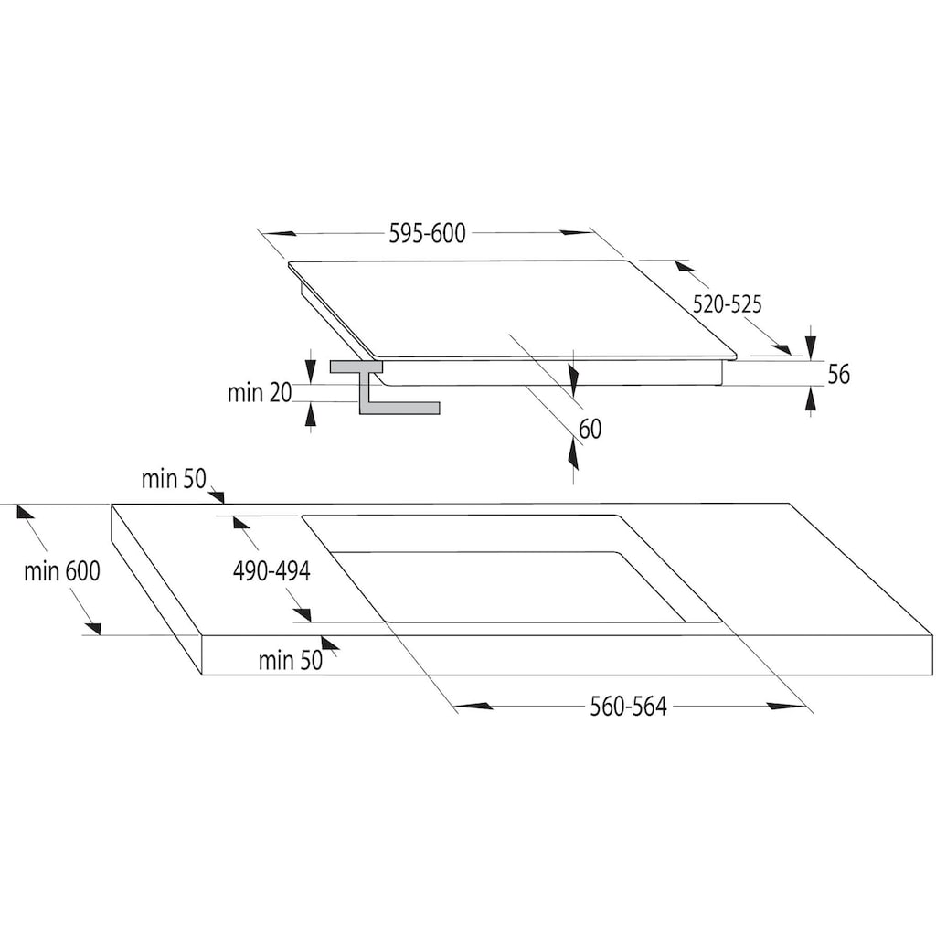 GORENJE Induktions-Kochfeld »IT 64 ASC«, IT 64 ASC