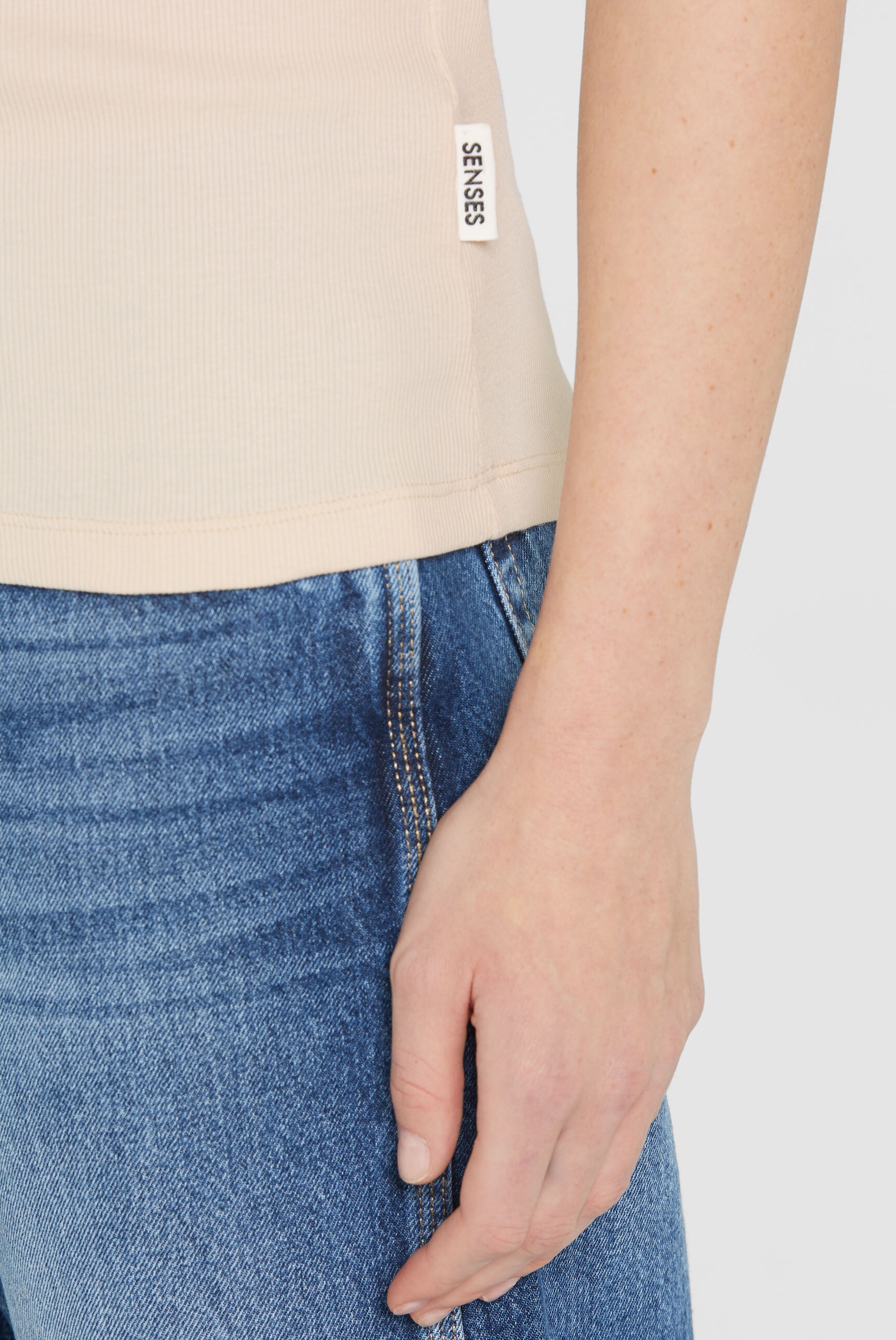 SENSES.THE LABEL Tanktop mit Baumwolle