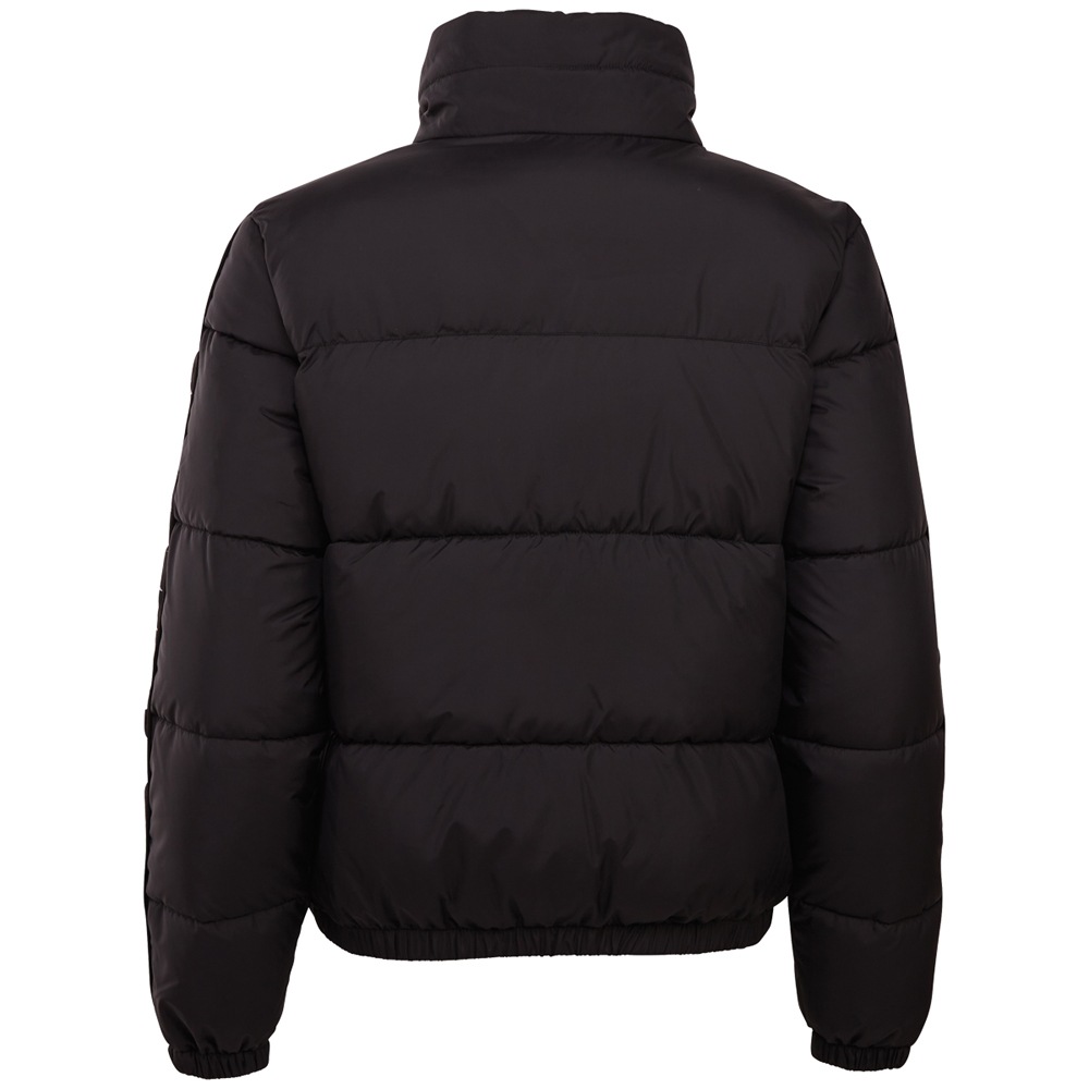 Kappa Steppjacke ohne Kapuze - mit hochwertigem Jacquard Logoband an den Är günstig online kaufen